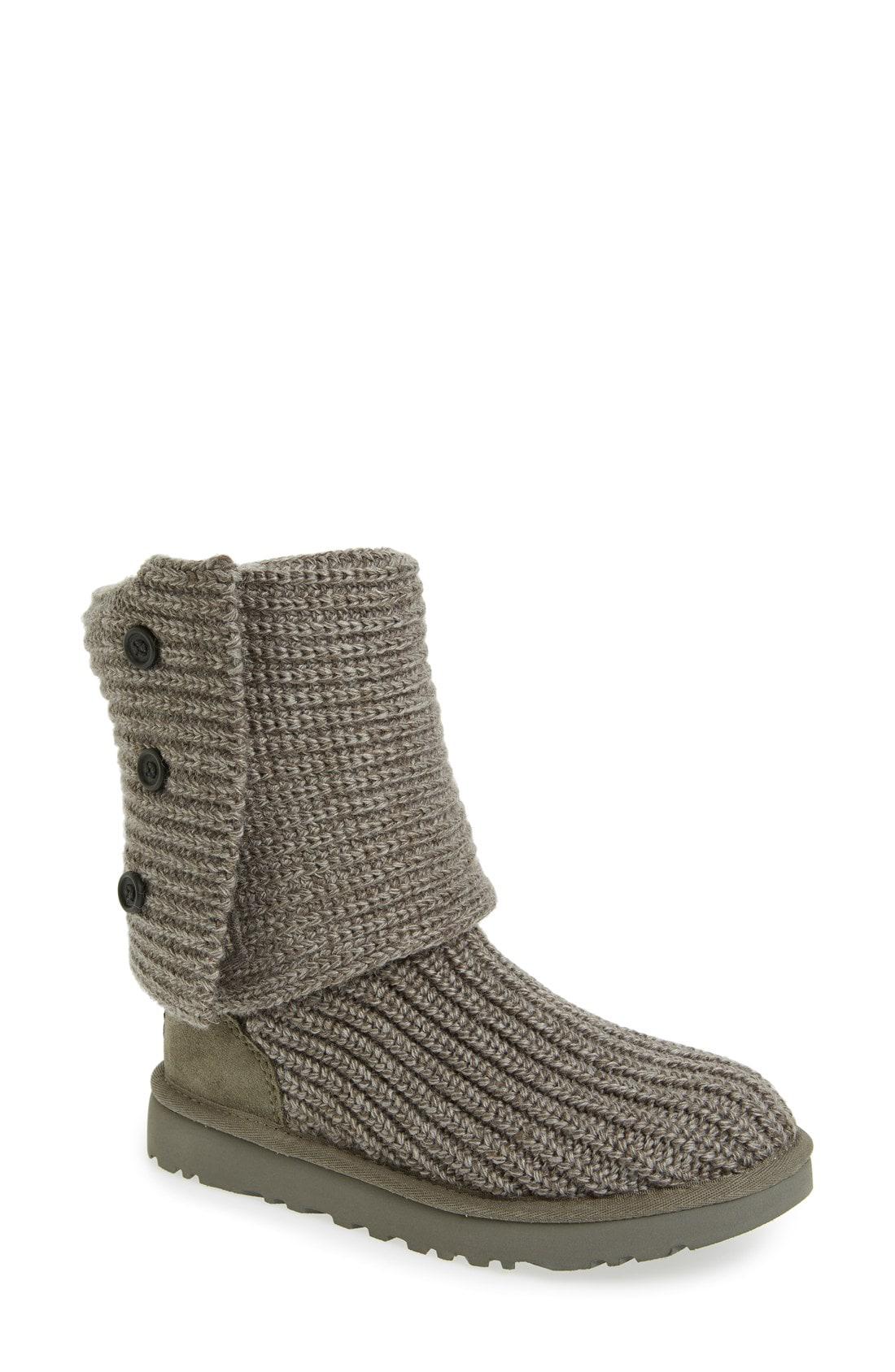 Lyst - Ugg Ugg Classic Cardy Ii Knit Boot in Gray