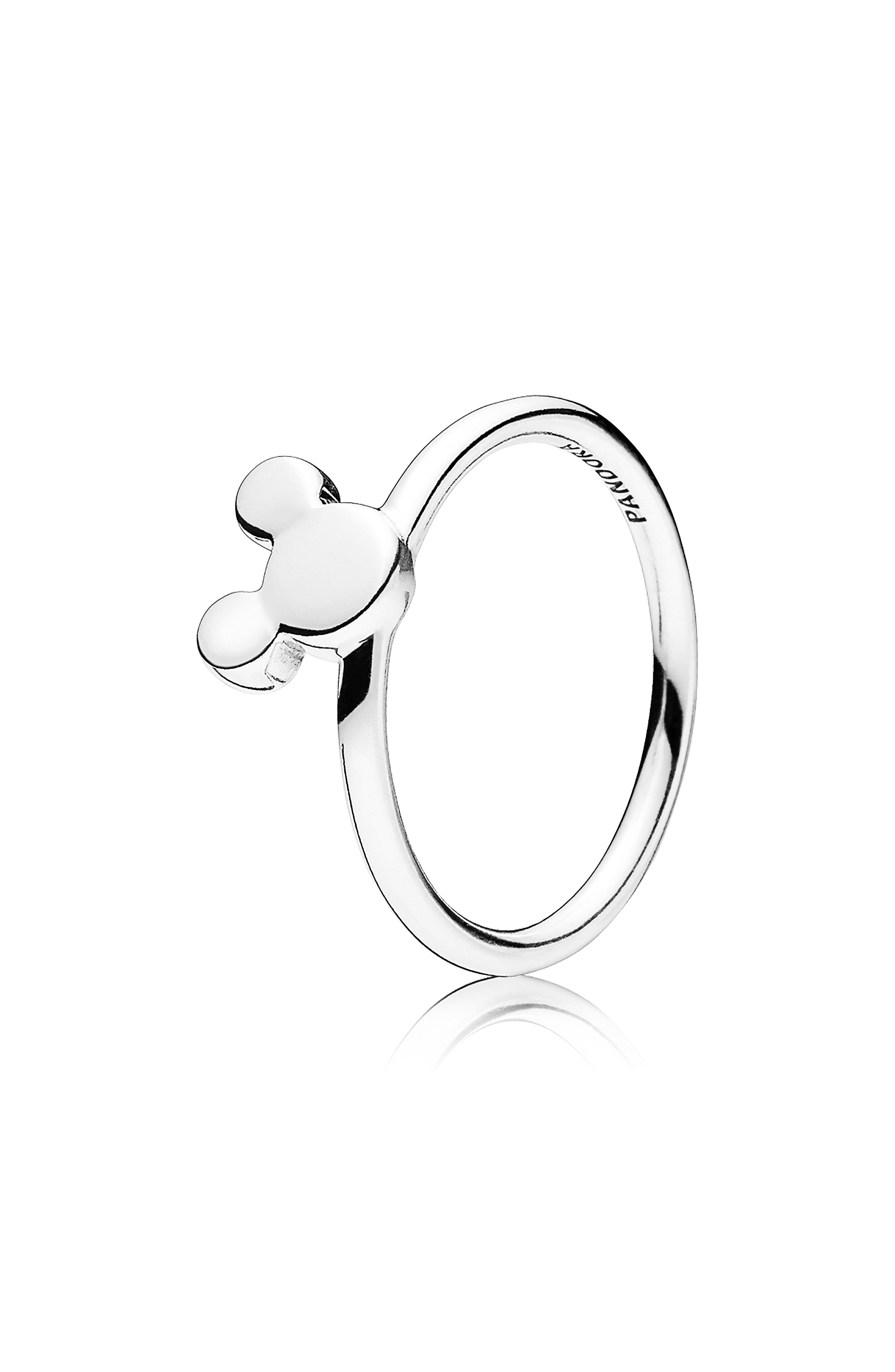 Lyst Pandora Disney Mickey Mouse Puzzle Ring in Metallic