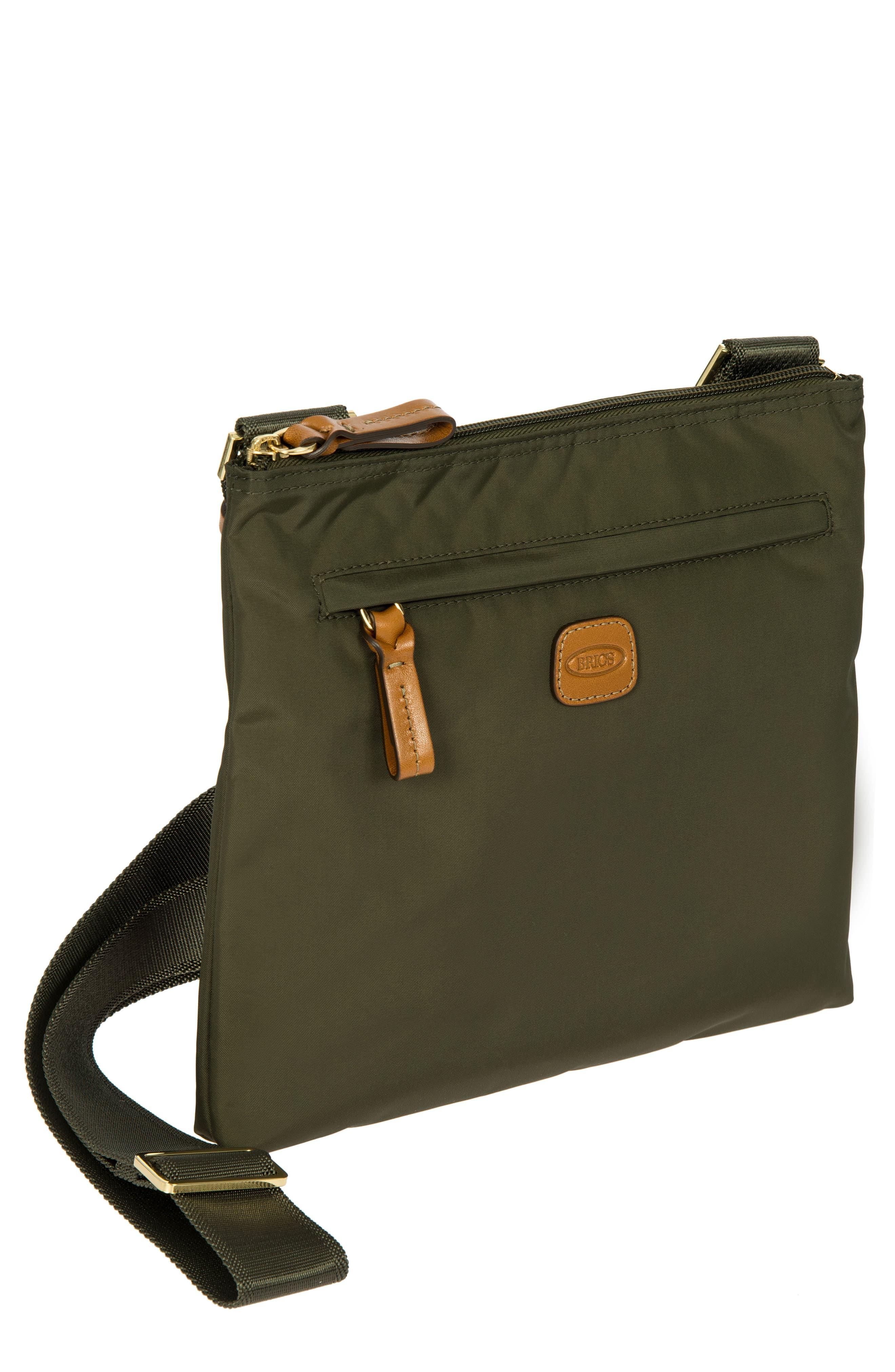 Brics Leather X Bag Urban Crossbody Bag In Olive Green Lyst