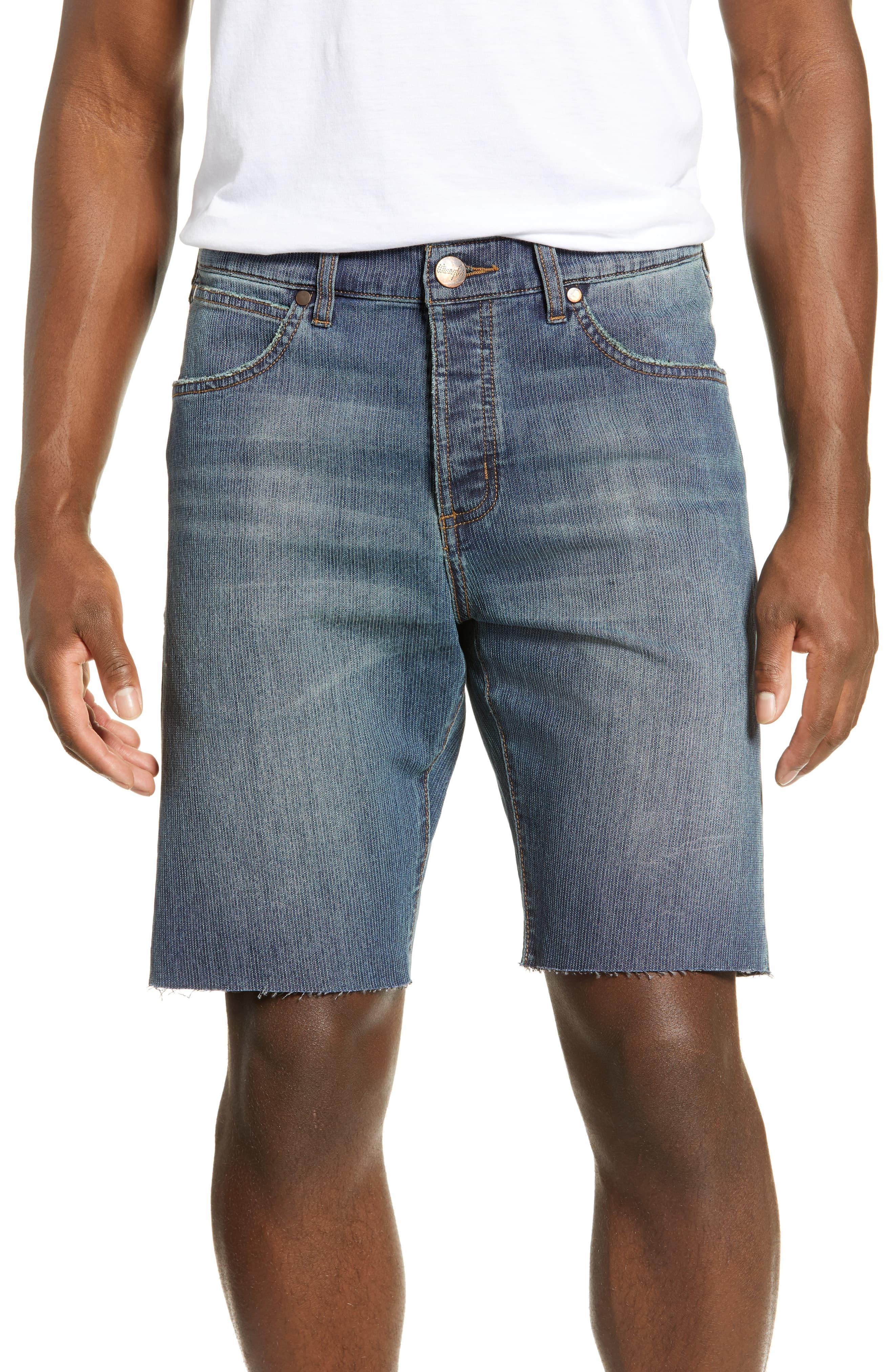 blue jeans shorts for men