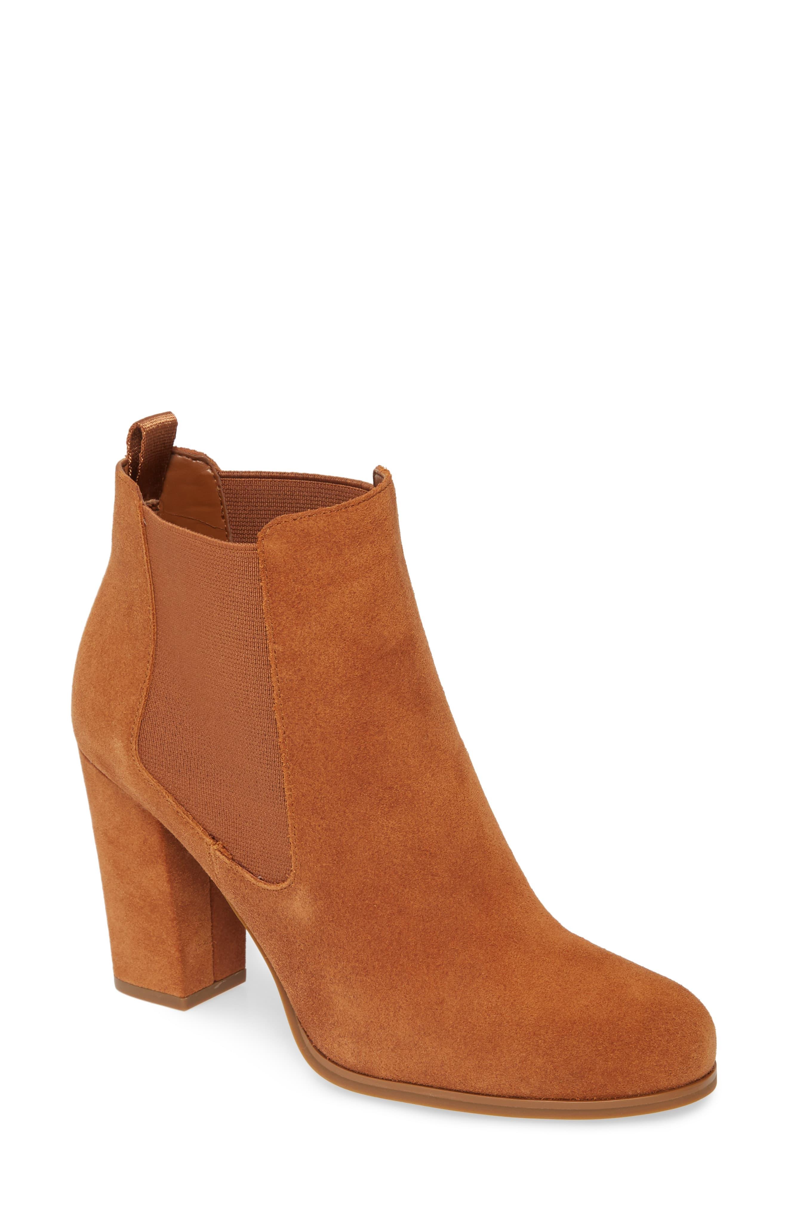 MICHAEL Michael Kors Lottie Bootie in Brown - Lyst