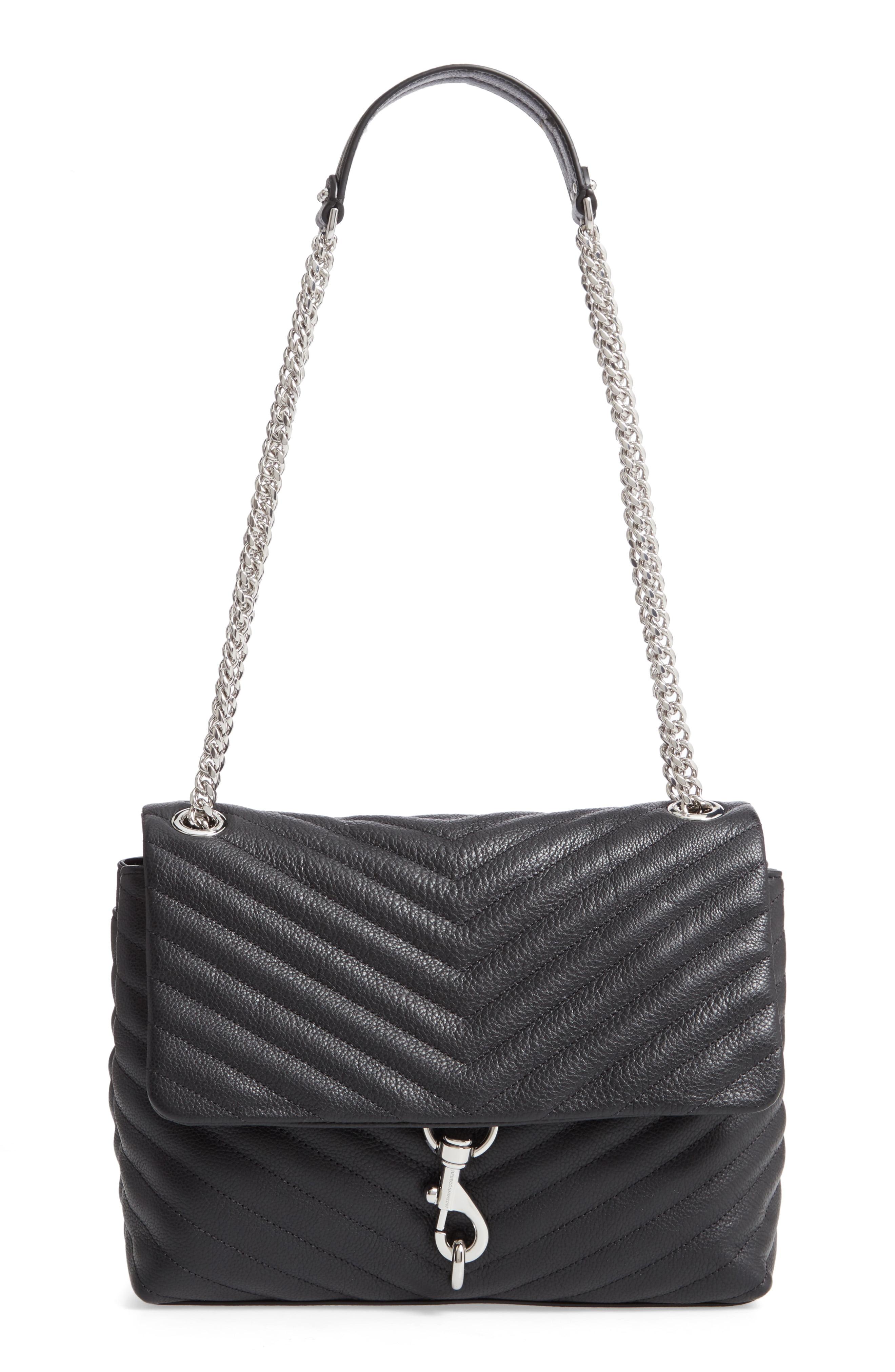 Edie Flap Quilted Leather Shoulder Bag Rebecca Minkoff | IUCN Water