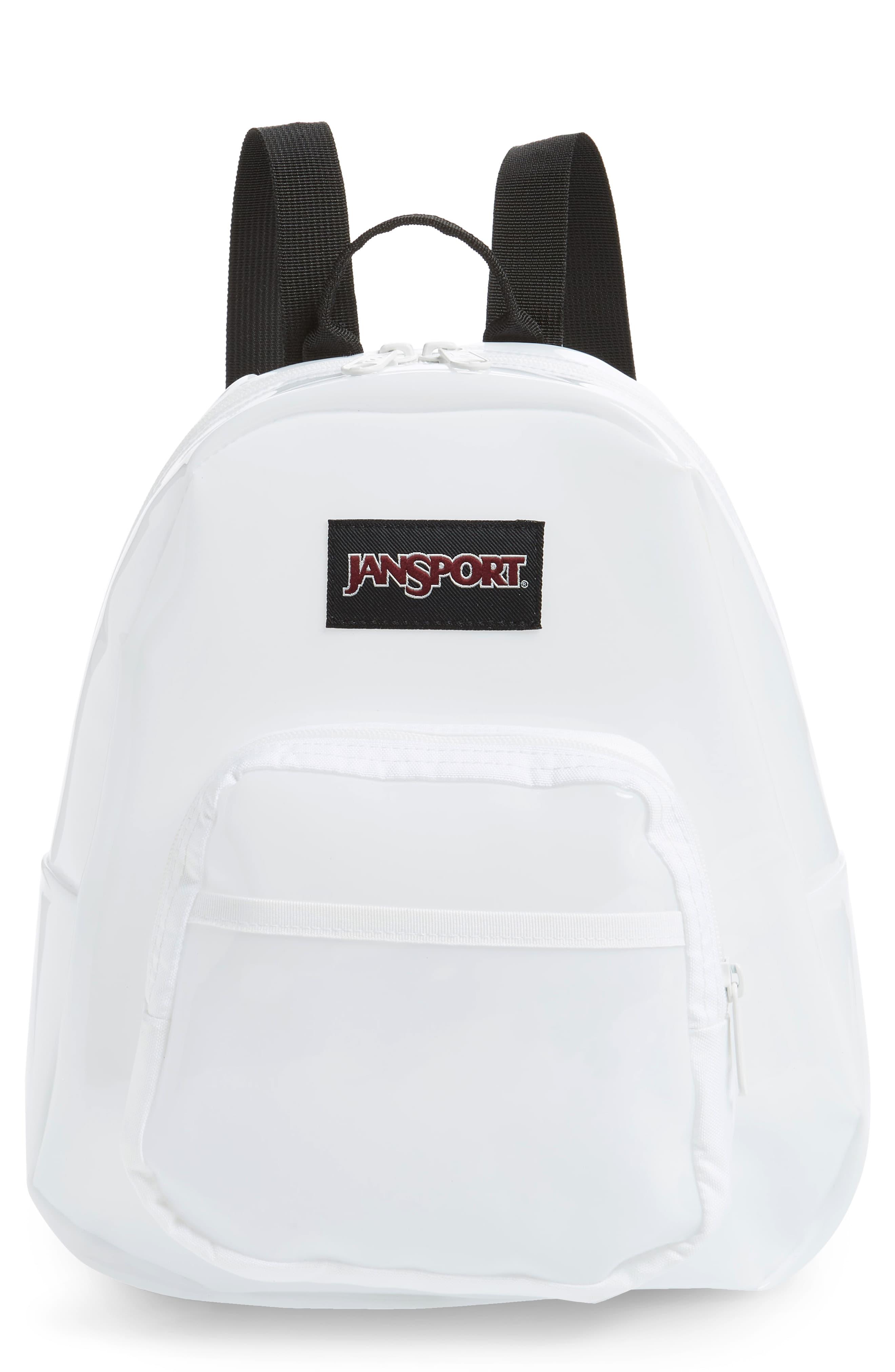 Jansport Half Pint Fx Clear Mini Backpack in White Lyst