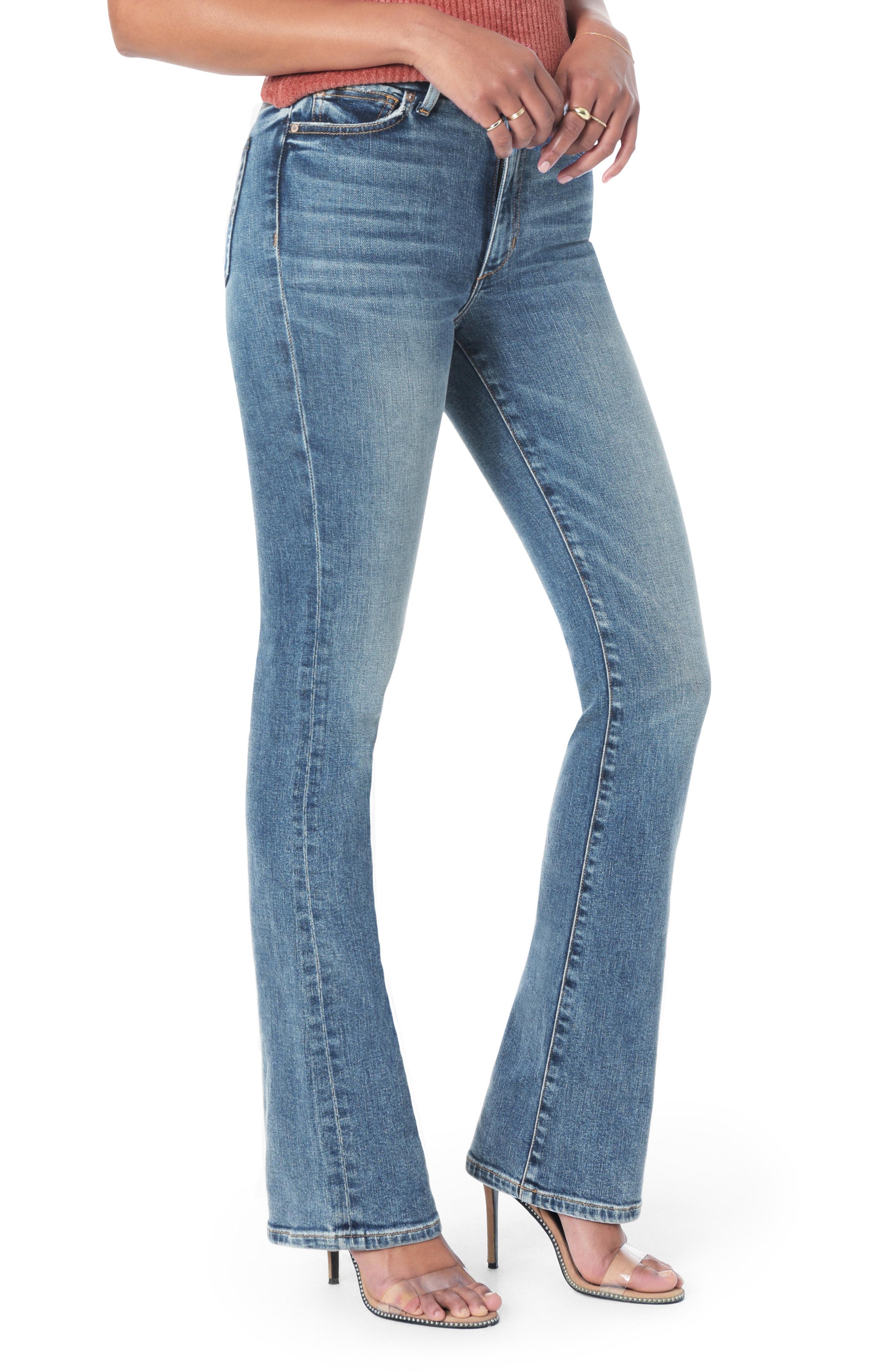 Lyst - Joe's Honey Curvy High Waist Bootcut Jeans in Blue