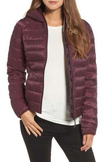 brookvale' packable hooded quilted down jacket canada goose brookvale' packable hooded quilted down jacket canada goose