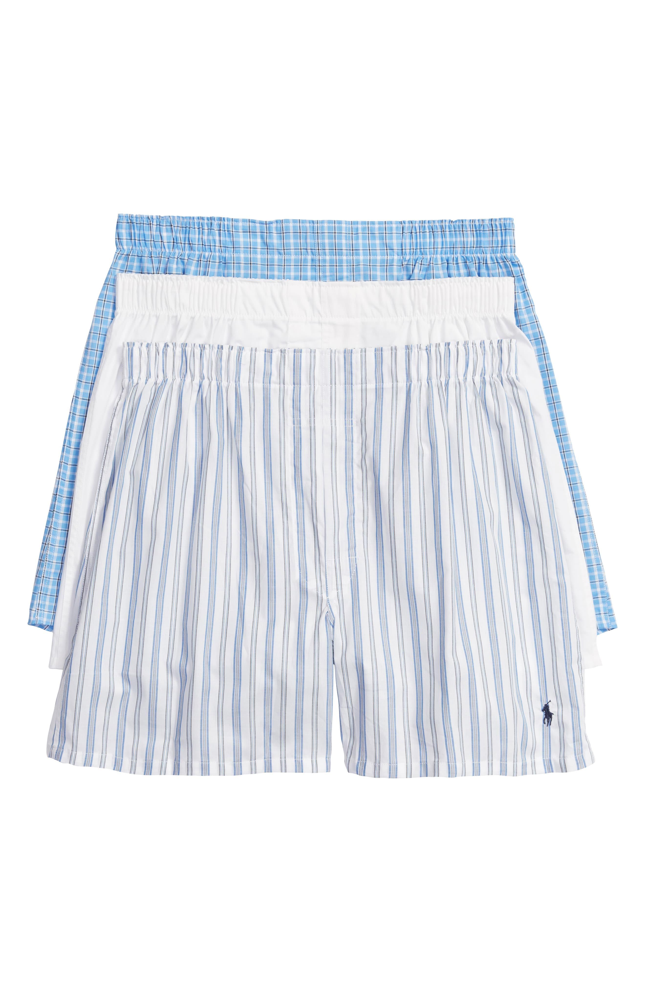 BoxersNone Lauren Cotton By Pack Ralph Polo 3 vNnm08wO
