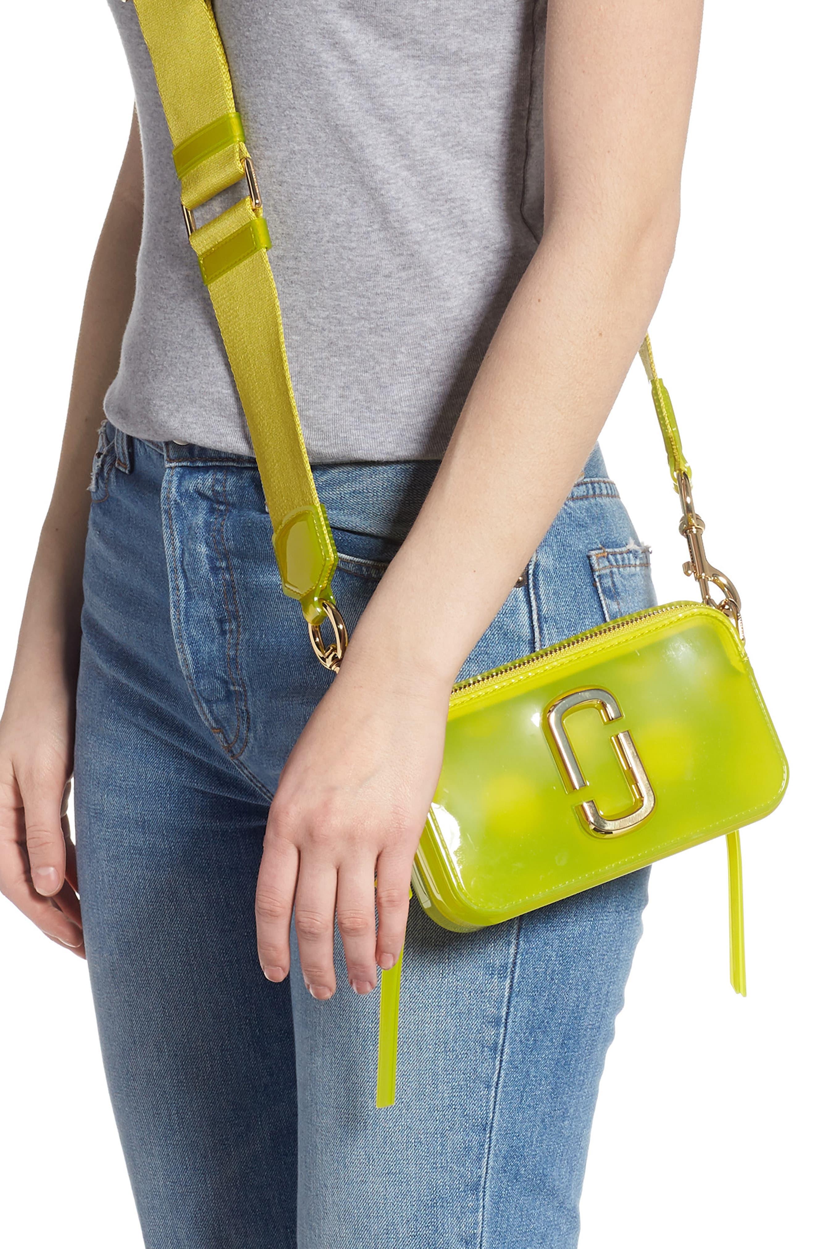 Marc Jacobs The Jelly Snapshot Crossbody Bag - in Yellow - Lyst