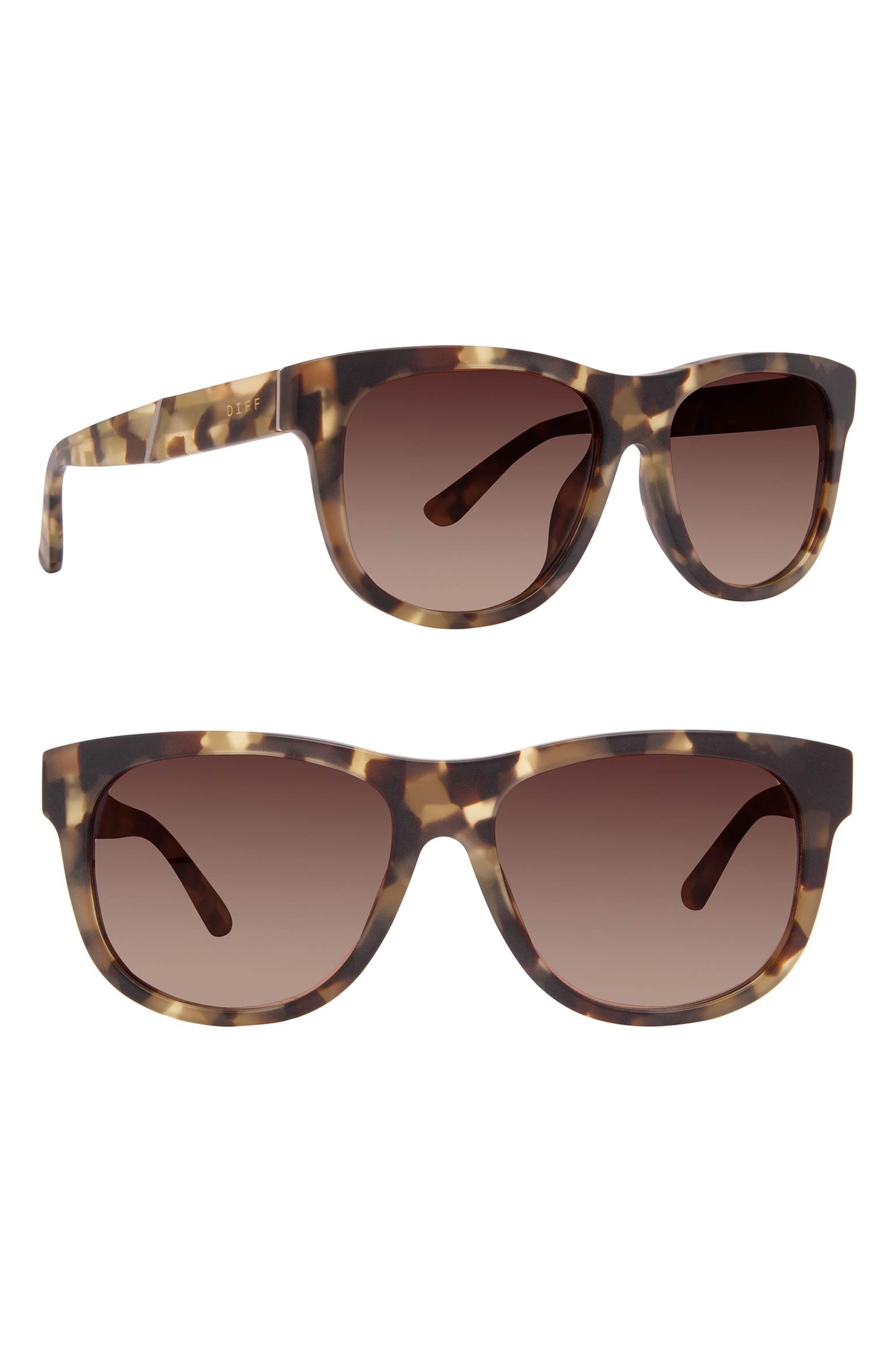 DIFF Milo 48mm Polarized Sunglasses in Brown for Men Lyst