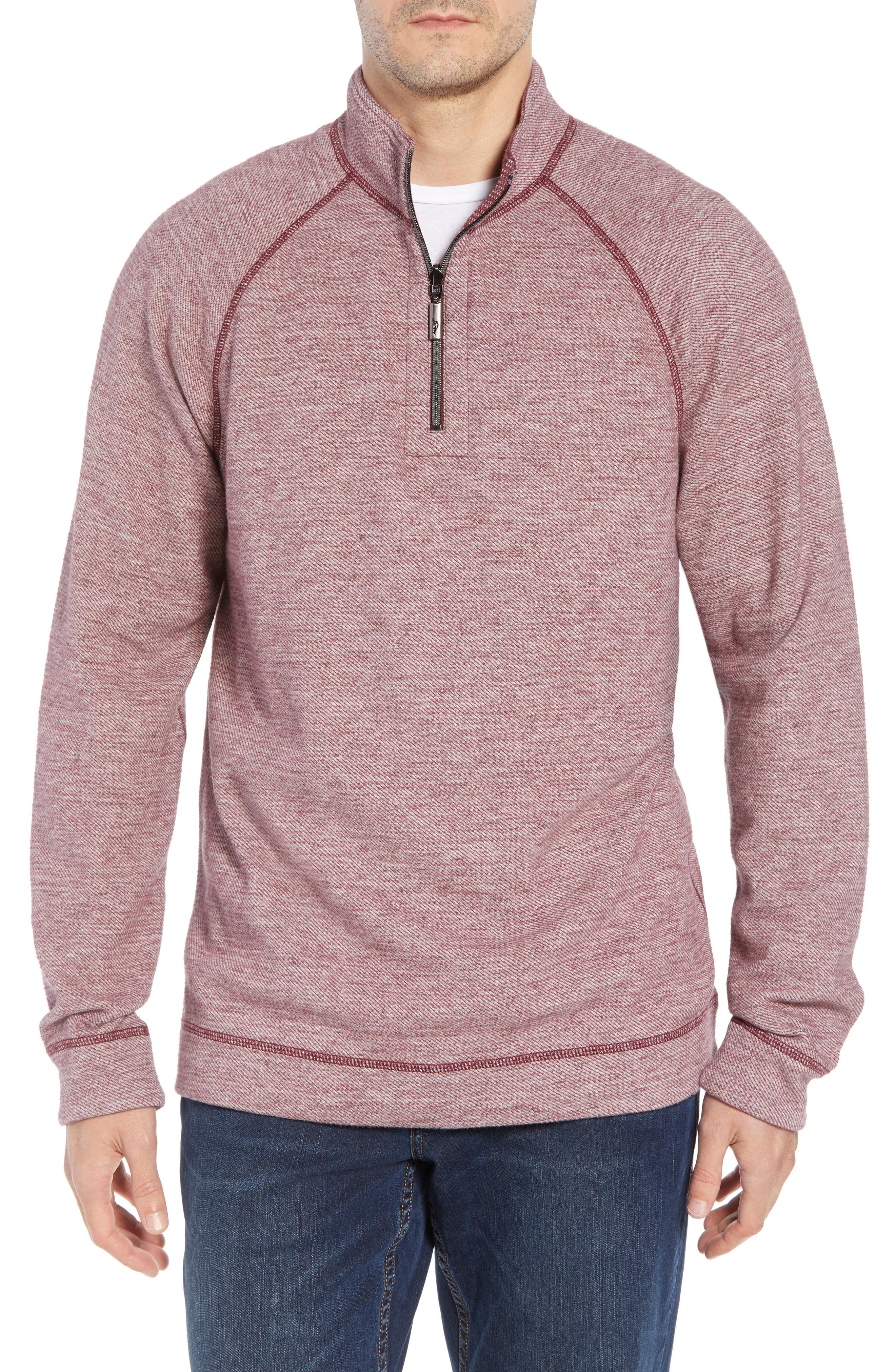 Download Lyst - Tommy Bahama On The Doubles Mock Neck Quarter Zip ...