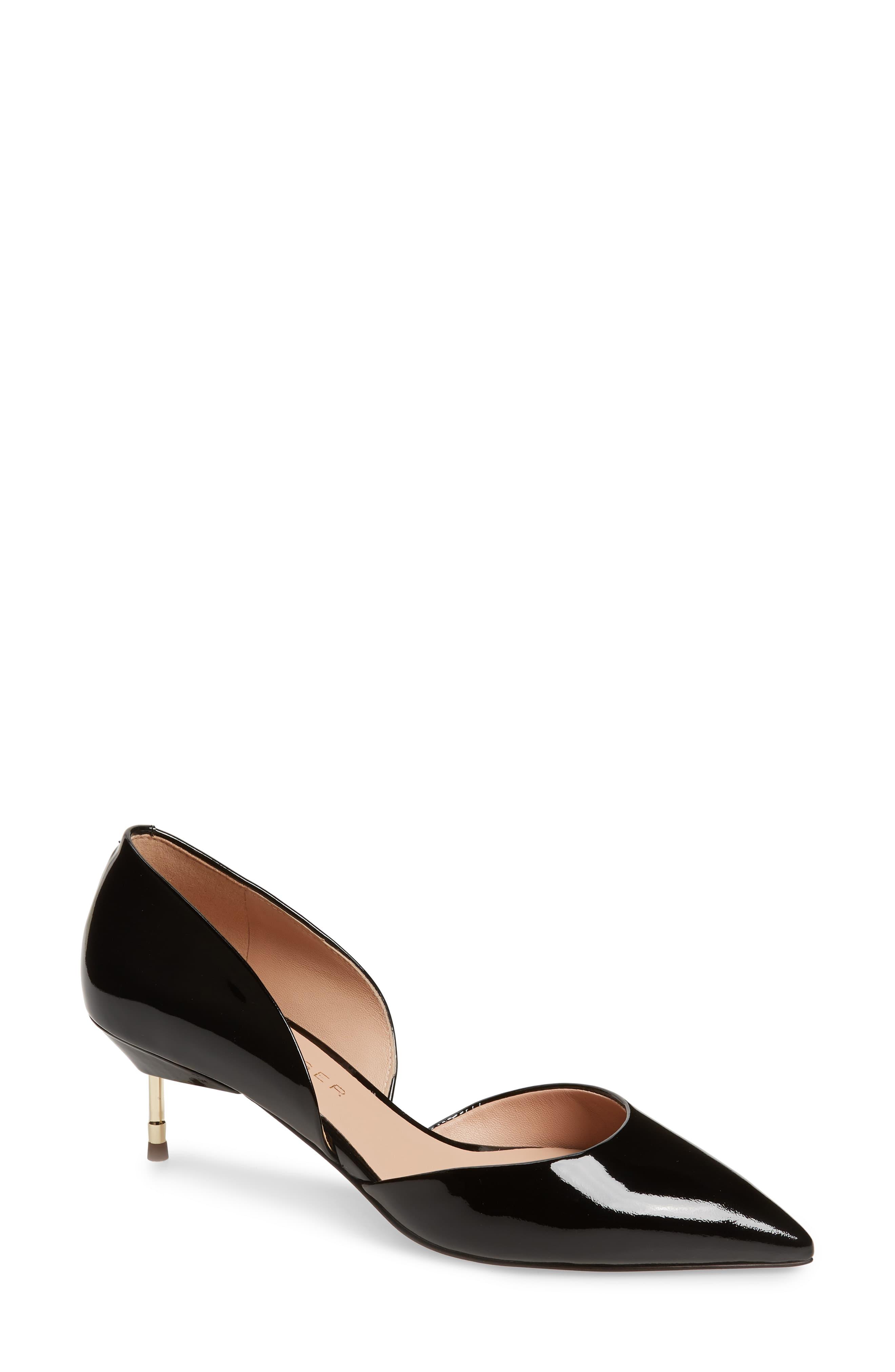 kurt geiger bond black suede