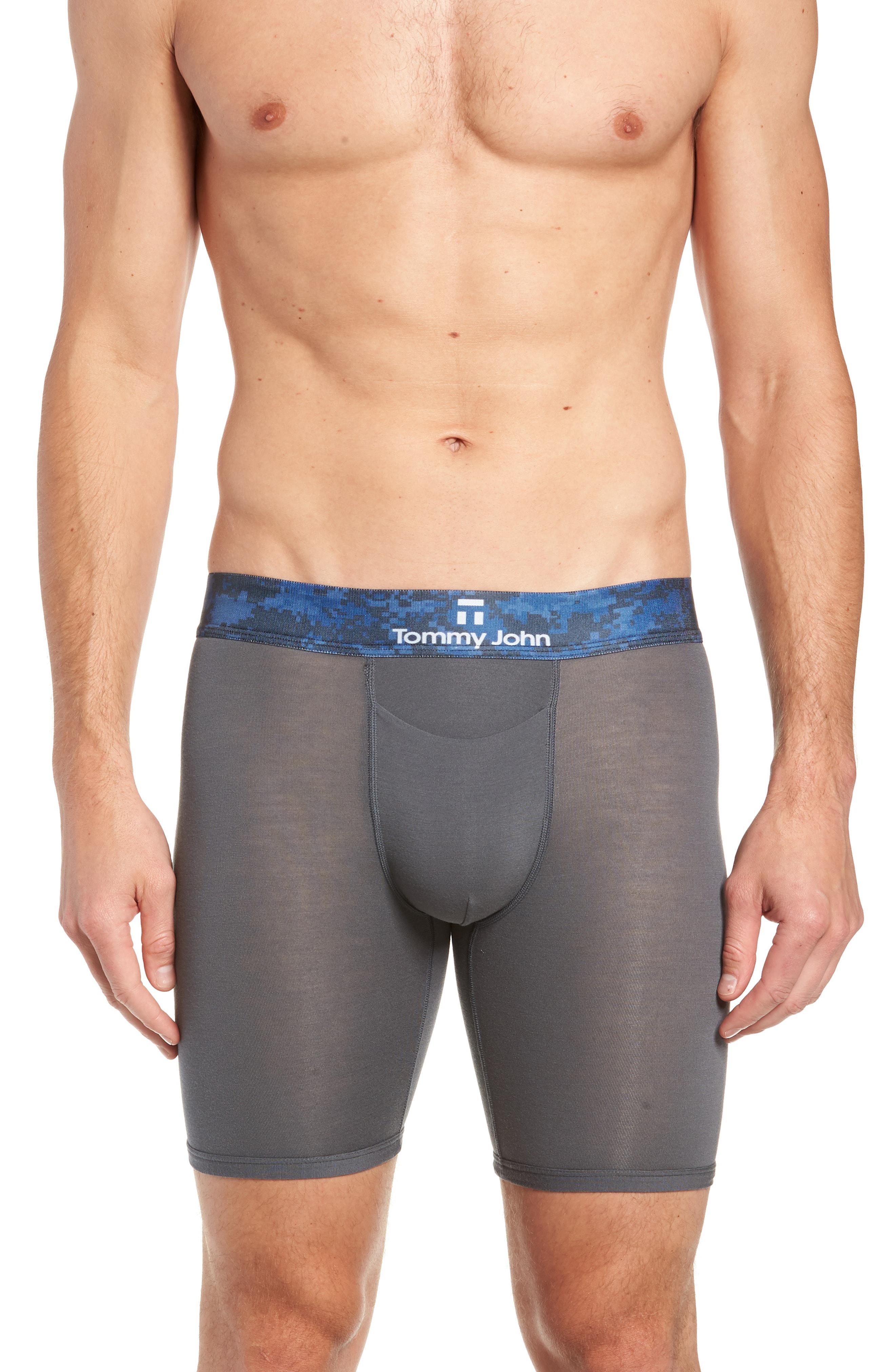 Lyst Tommy John Second Skin Digital Camo Boxer Briefs in Gray for Men