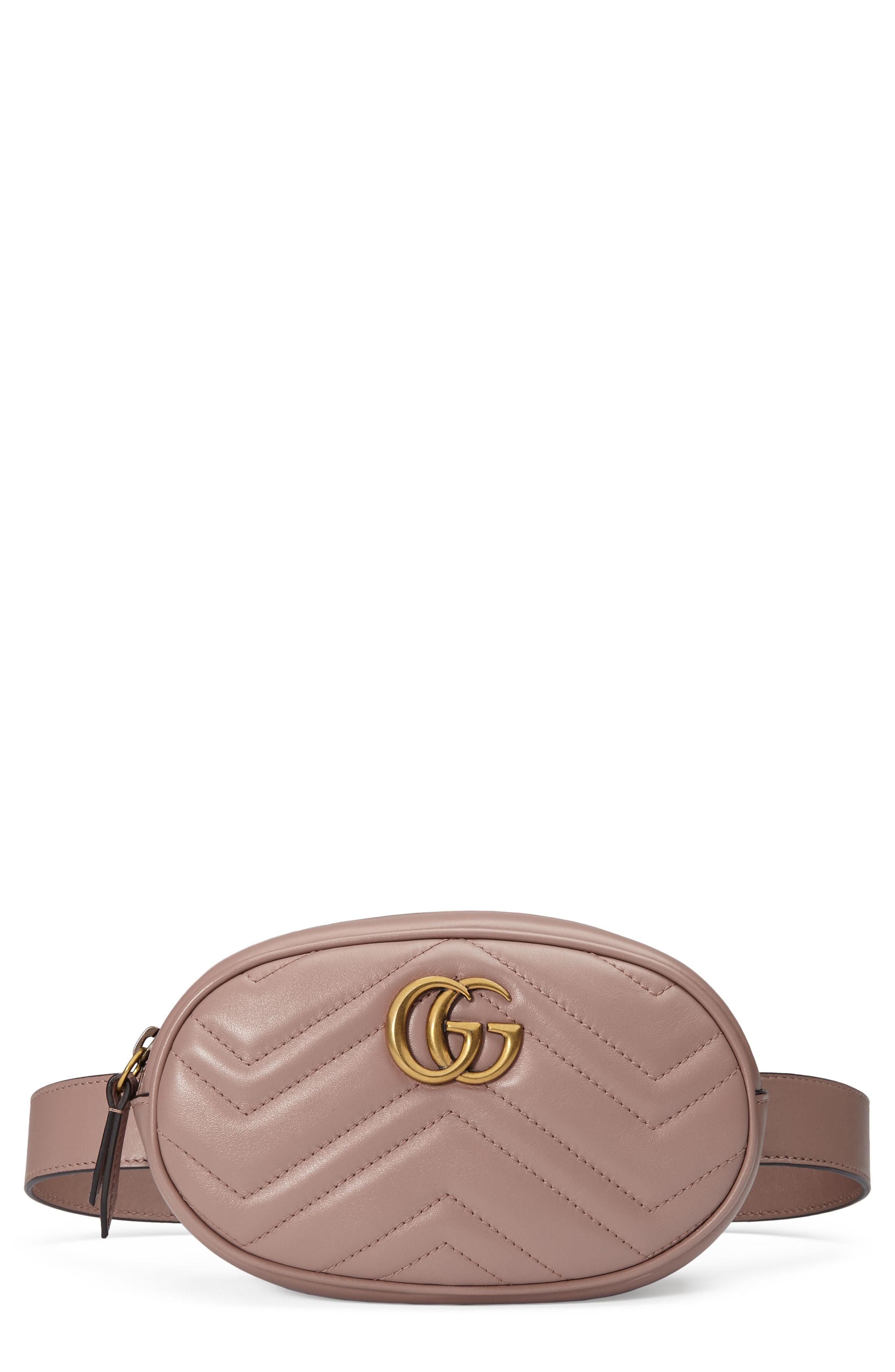 Lyst - Gucci Gg Marmont 2.0 Matelasse Leather Belt Bag - Save 4.347826086956516%