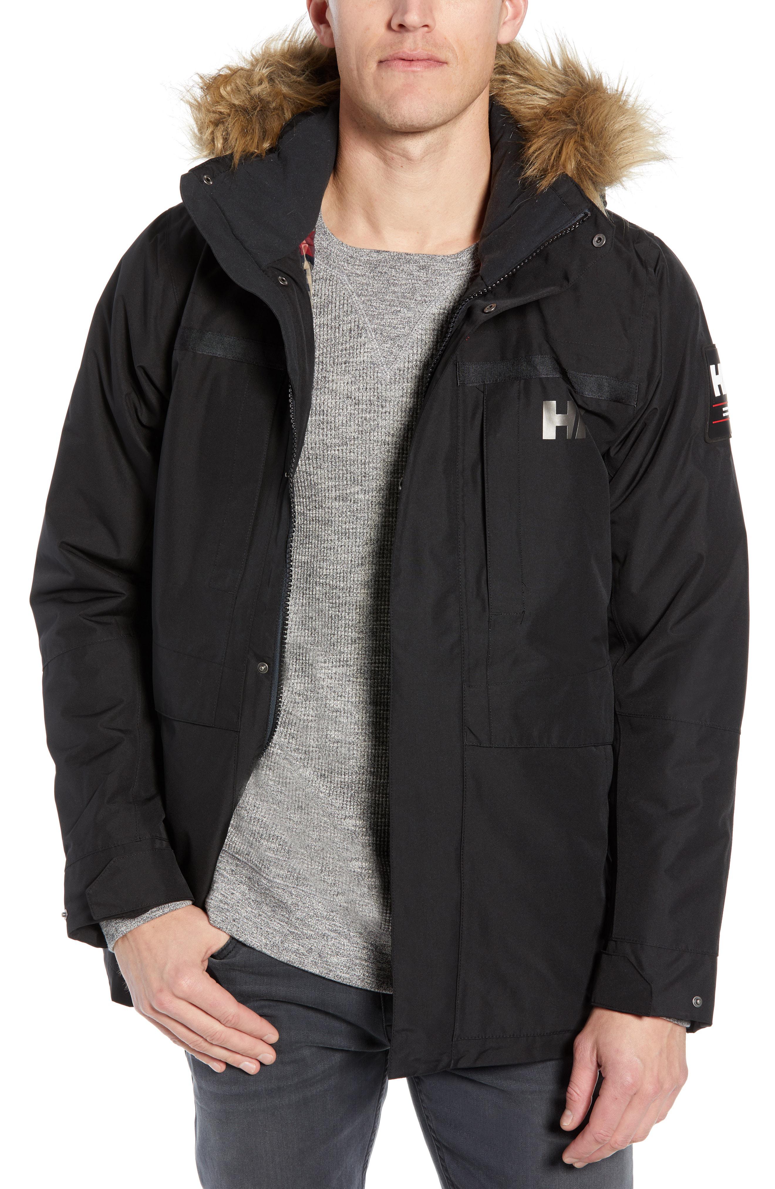 Lyst Helly Hansen Coastal 2 Regular Fit Waterproof Parka With Faux
