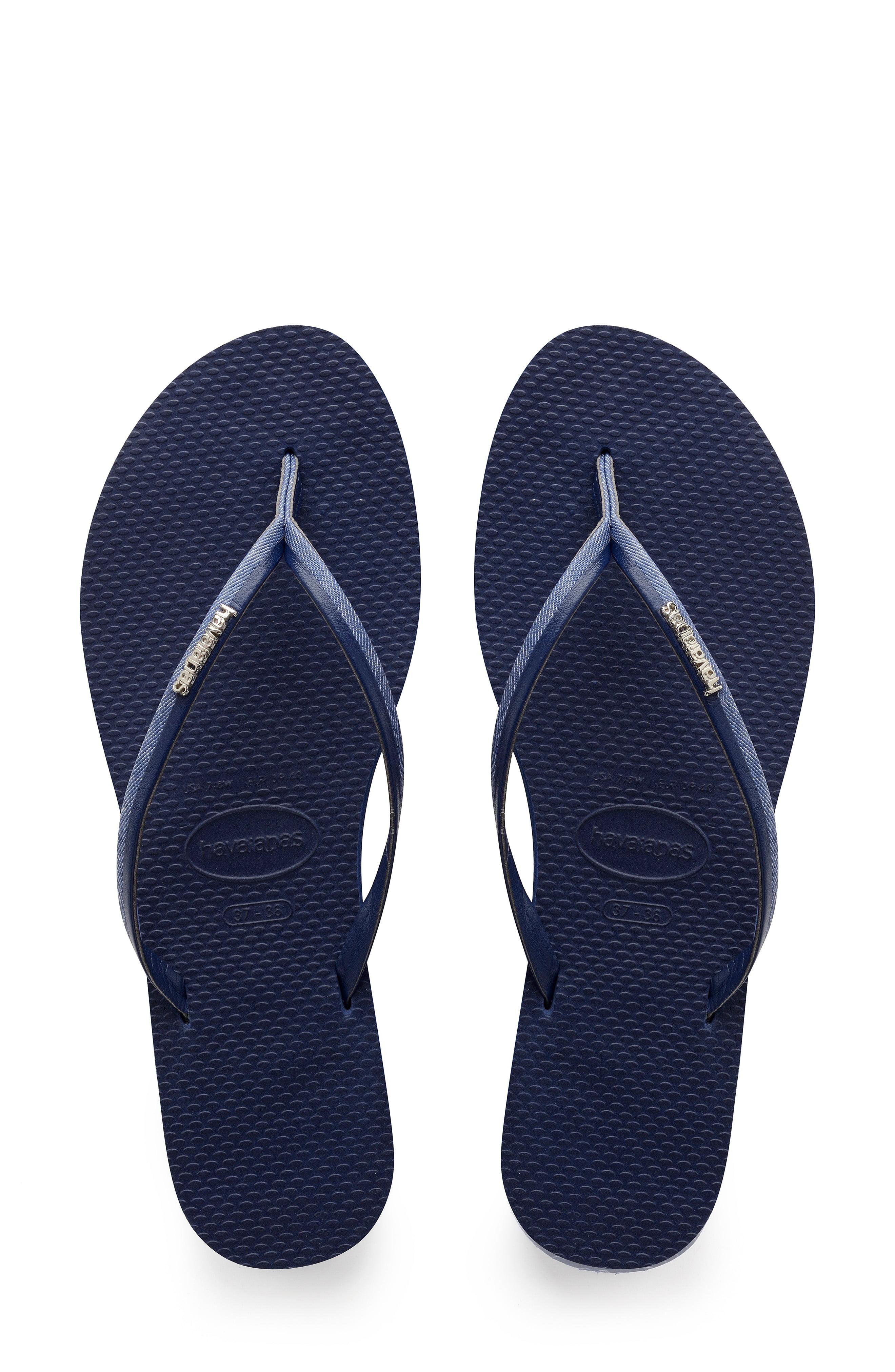 Lyst - Havaianas You Jeans Flip Flop in Blue