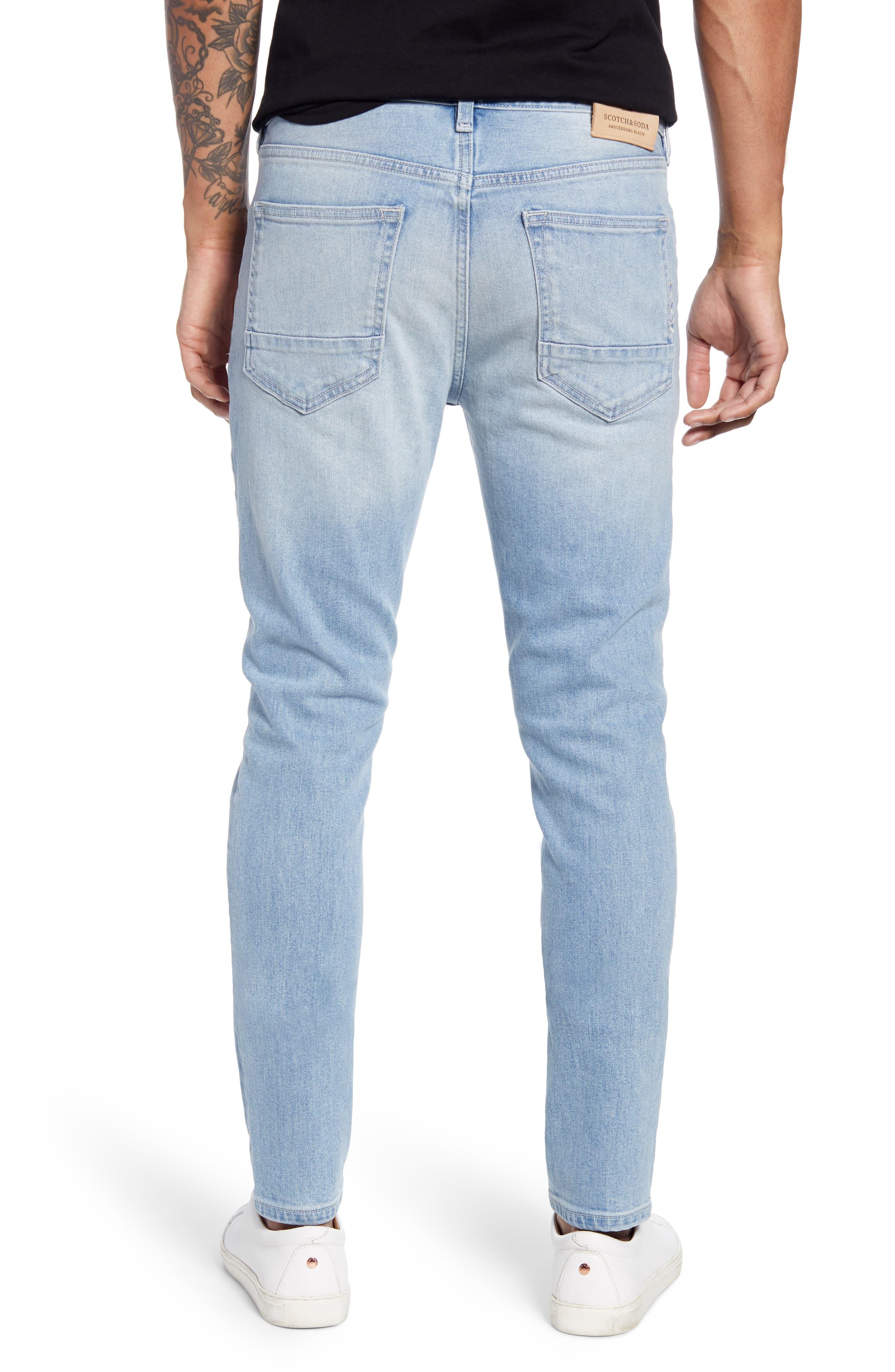 Scotch & Soda Skim Slim Fit Jeans in Blue for Men - Lyst