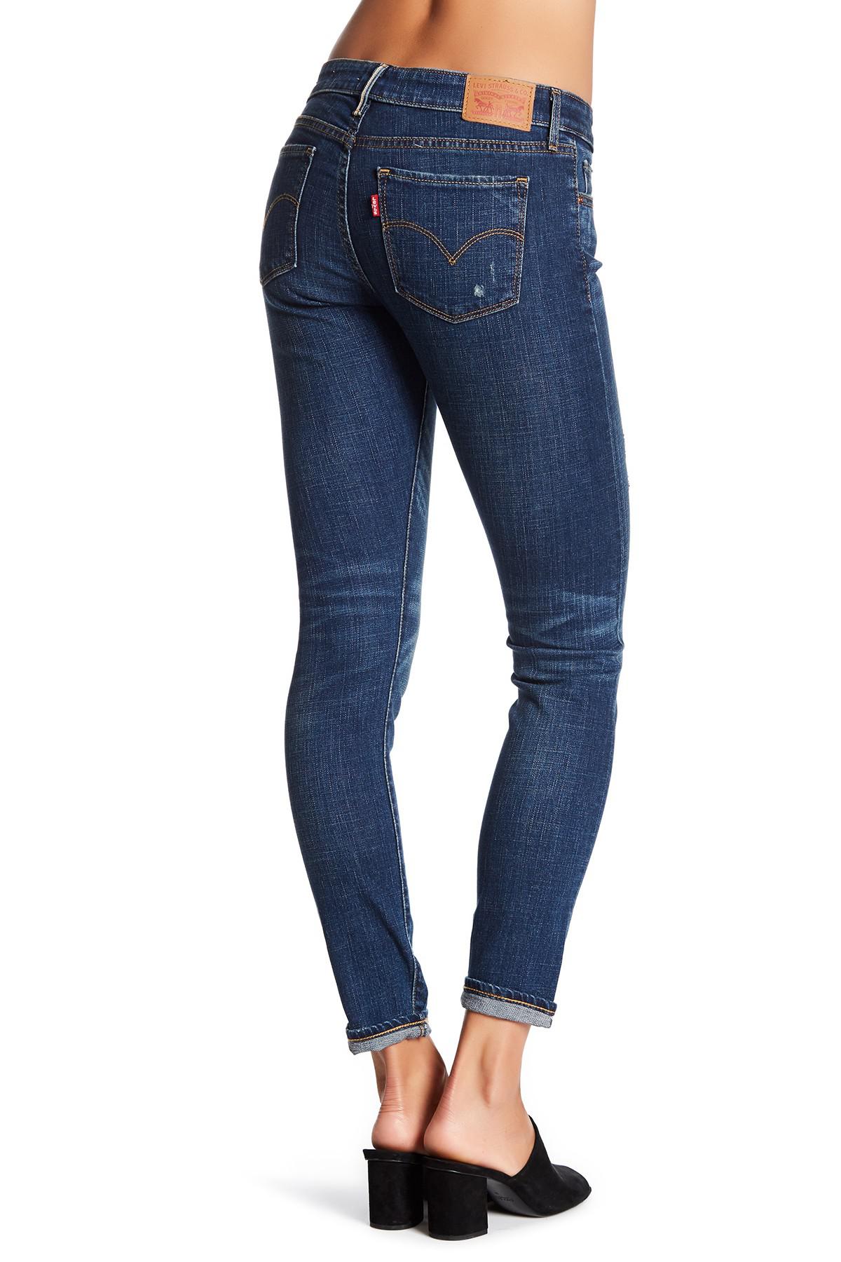 levi's 711 skinny fit jeans