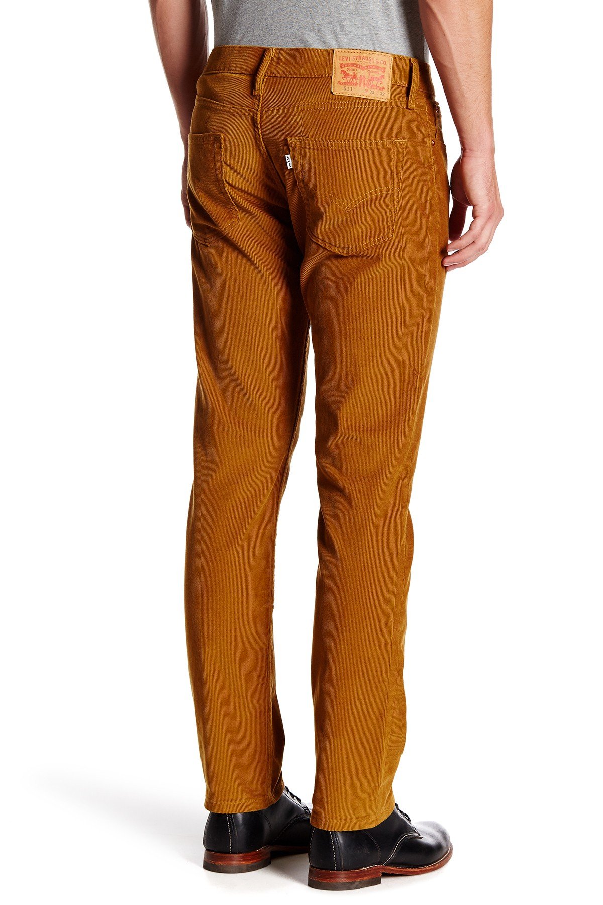 Lyst - Levi'S 511 Slim Fit Bronze Corduroy Pant in Brown for Men