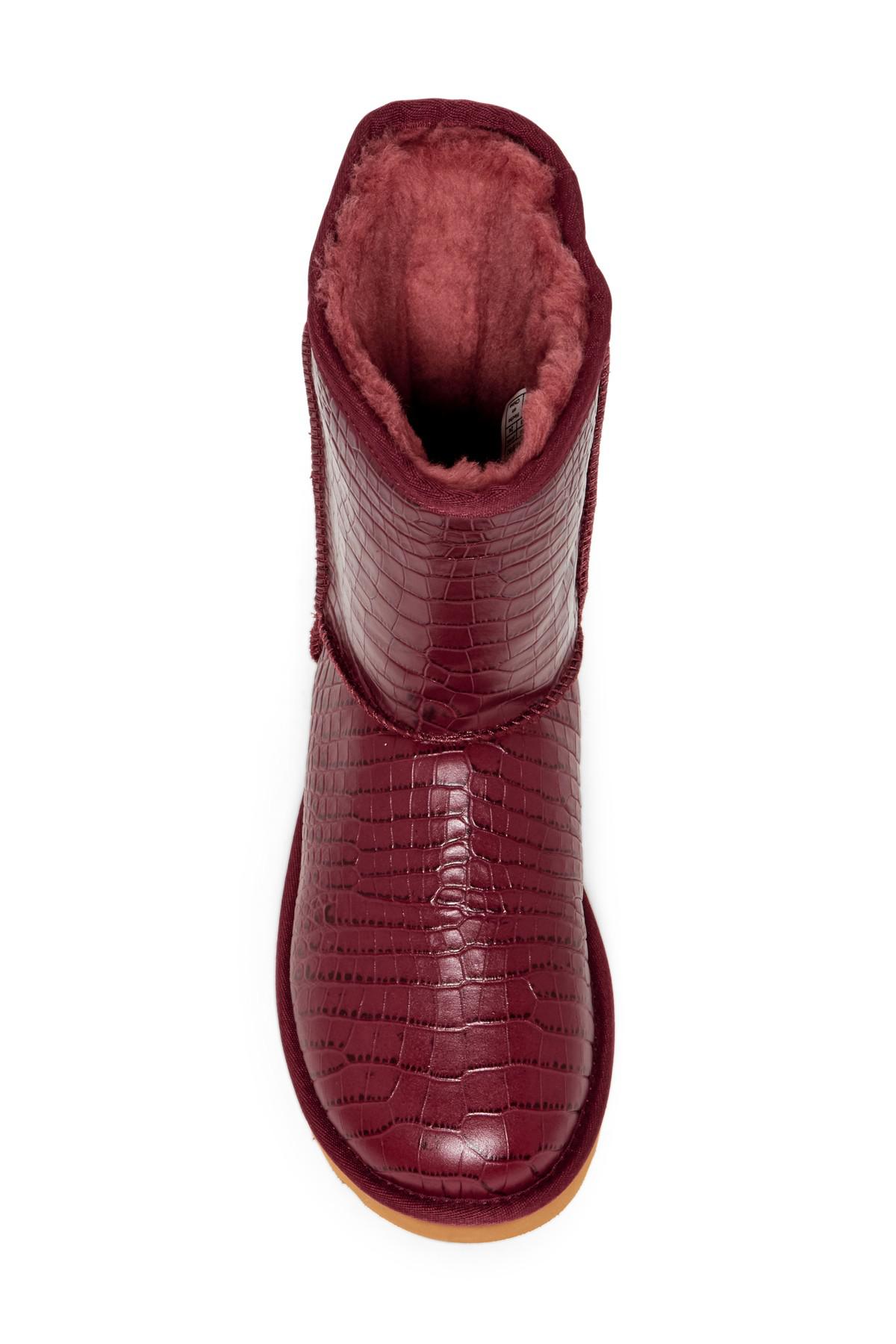 ugg classic short croco ugg classic short croco