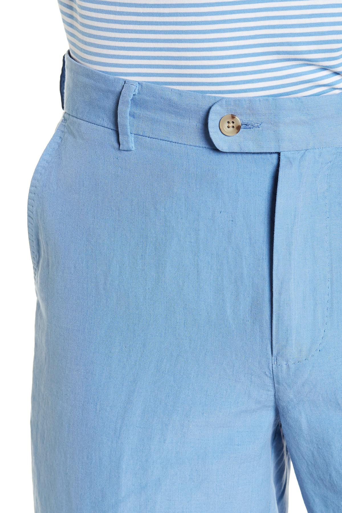 Lyst - Peter Millar Seaside Chino Shorts in Blue for Men