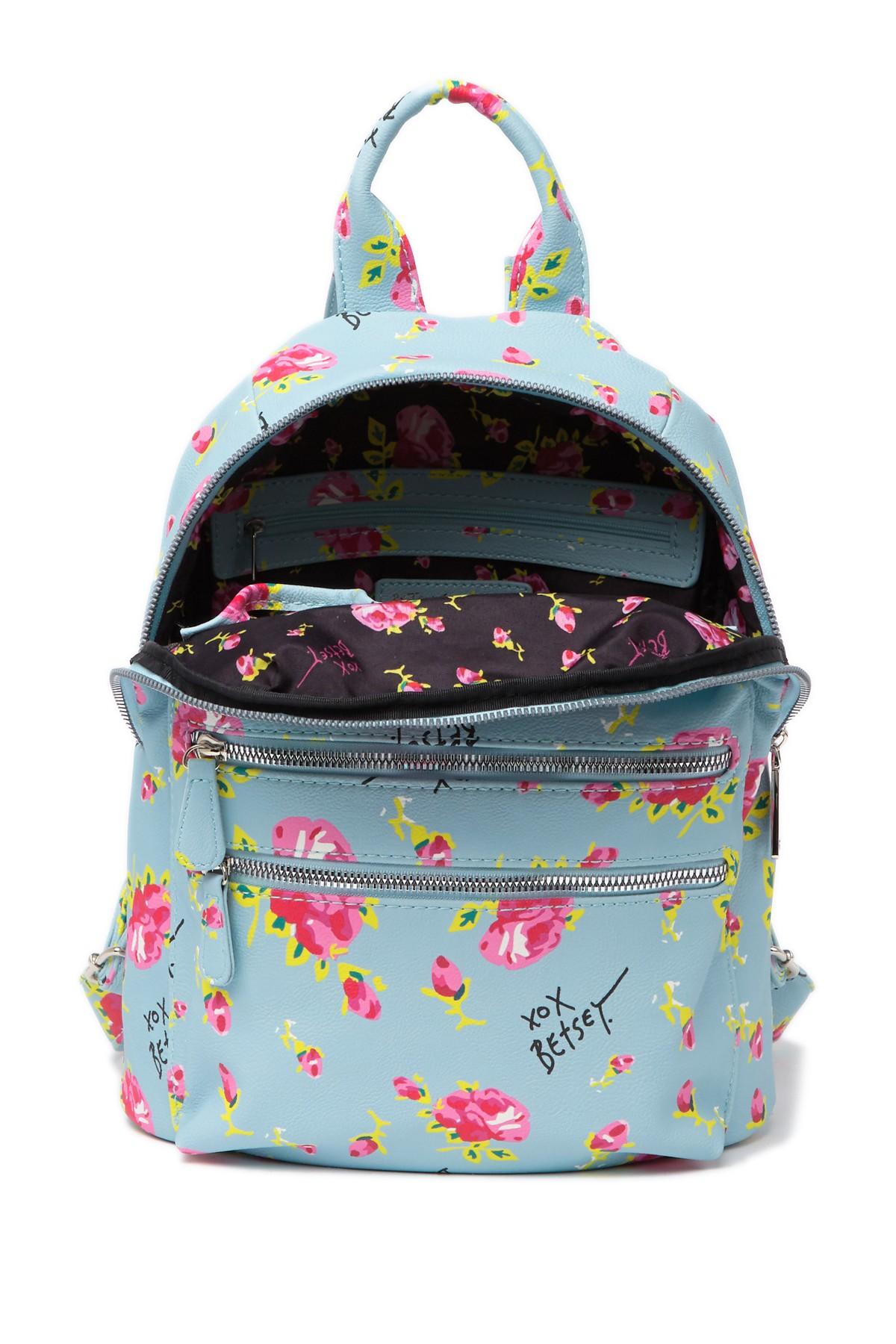 Betsey Johnson Small Backpack Purses IUCN Water