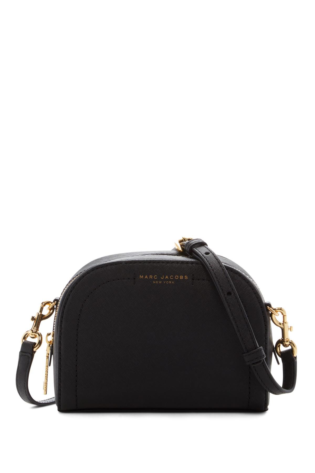 Lyst - Marc Jacobs Playback Leather Crossbody Bag in Black