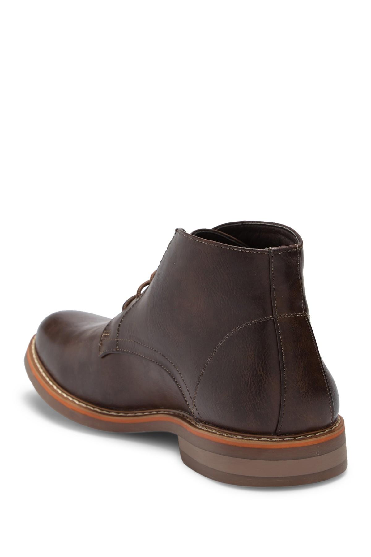 Steve Madden Leather Olden Chukka Boot in Brown for Men - Lyst