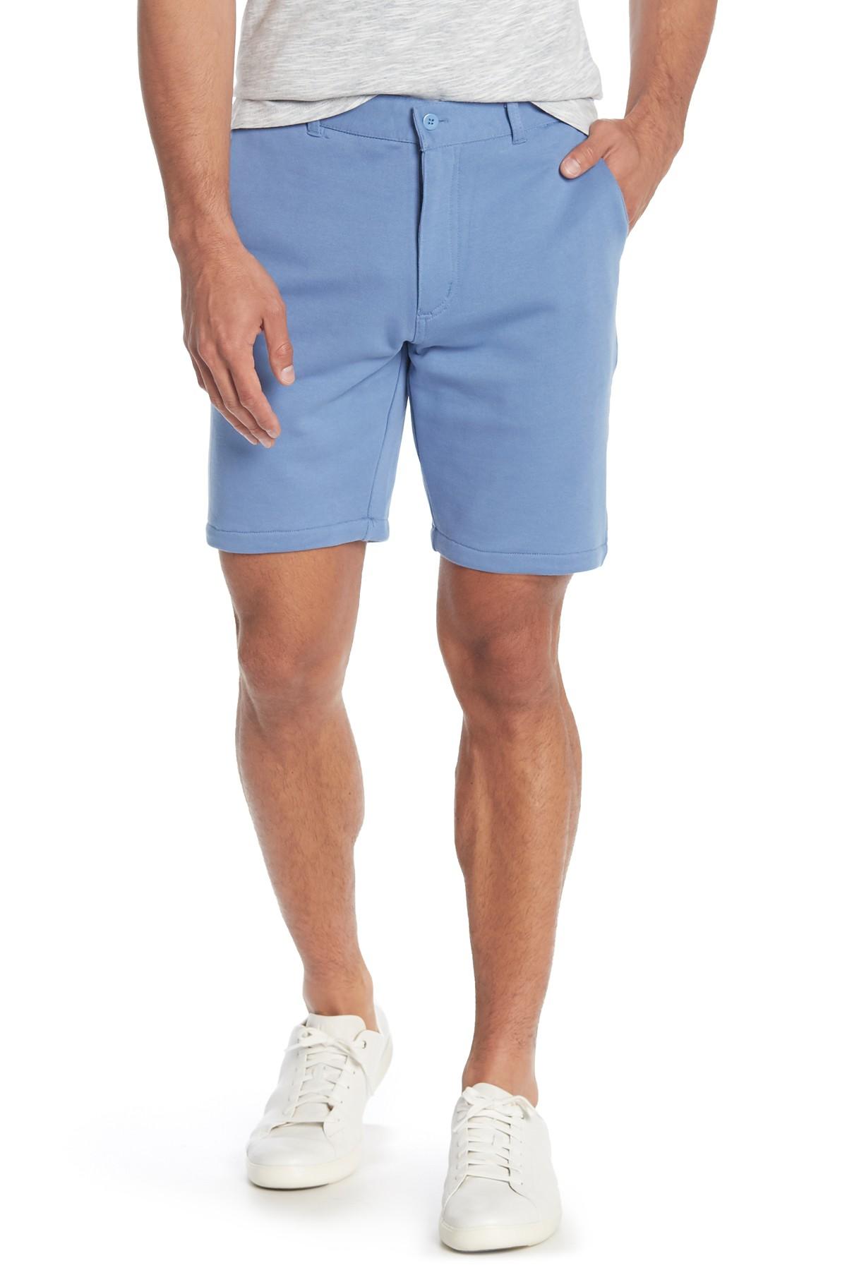 Slate & Stone French Terry Shorts in Blue for Men - Lyst