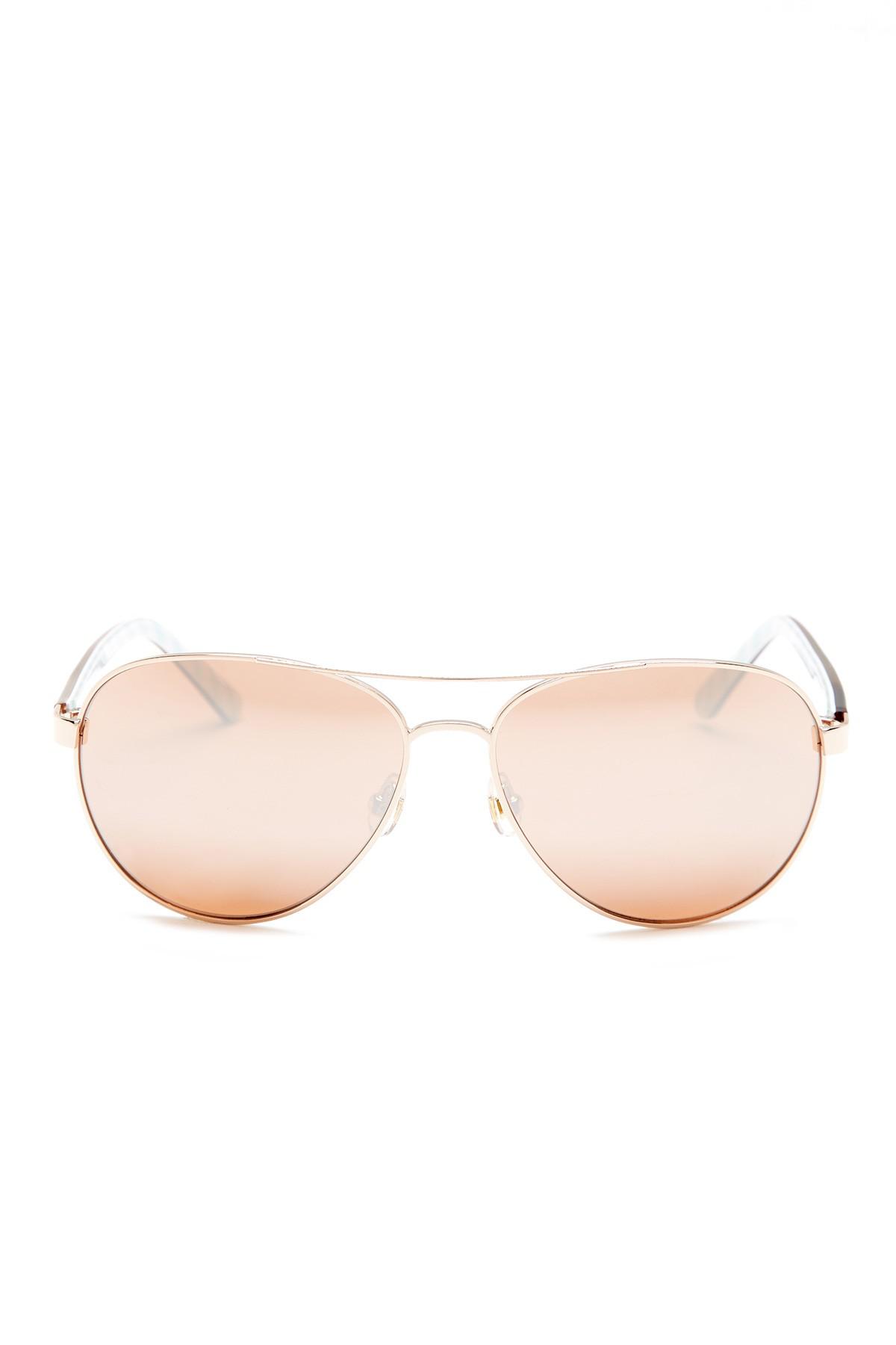 Lyst Kate Spade 58mm Blossom Aviator Sunglasses