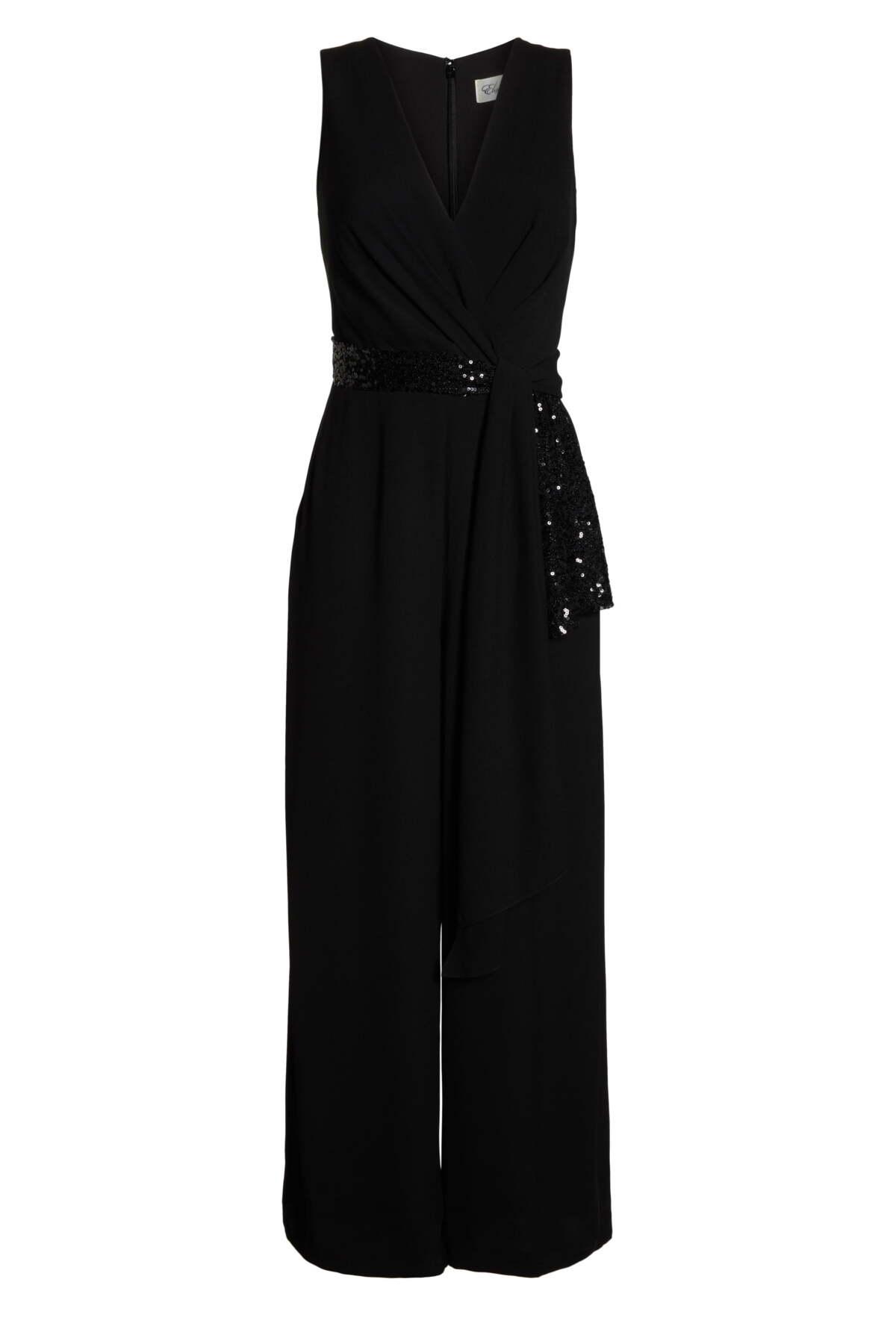 eliza j sequin jumpsuit