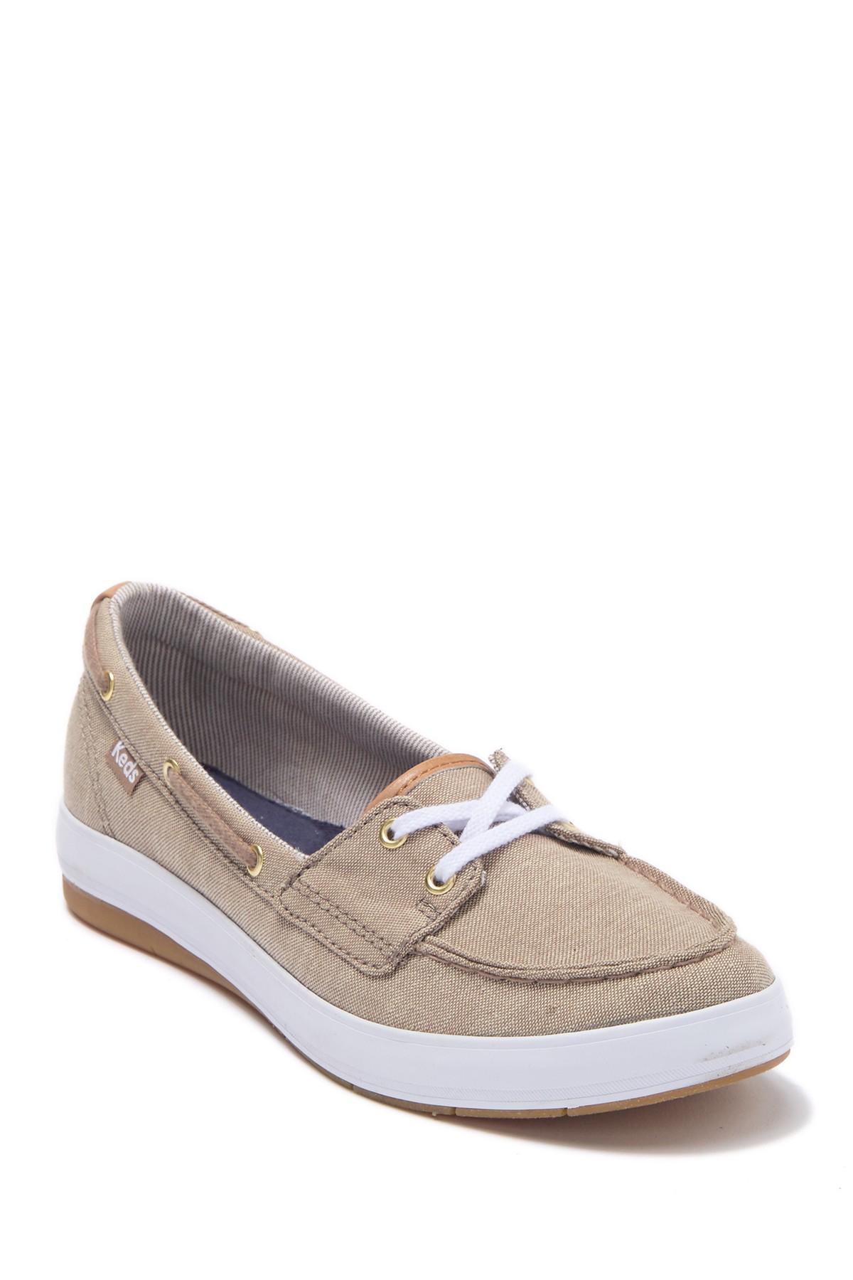 Keds Charter Chambray Boat Shoe Save 9 Lyst