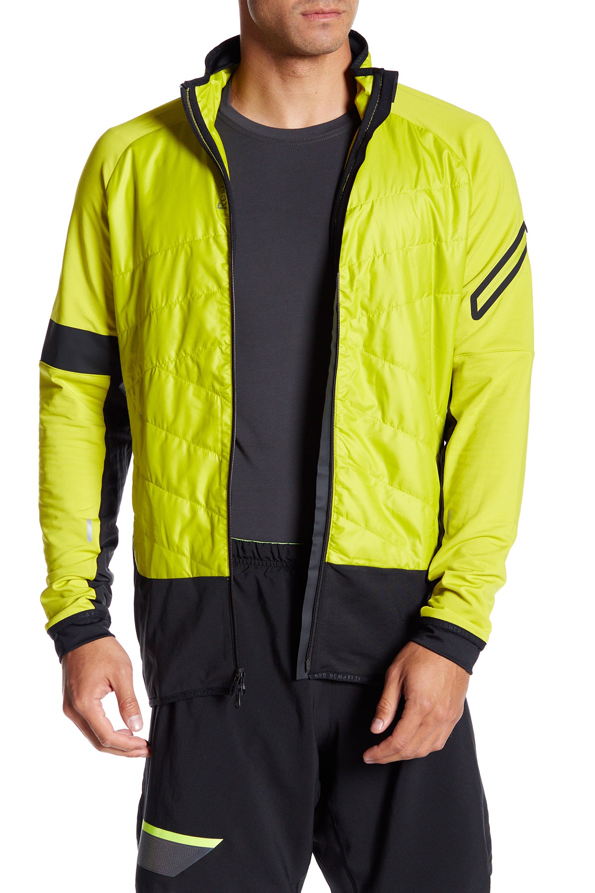 yellow padded jacket mens