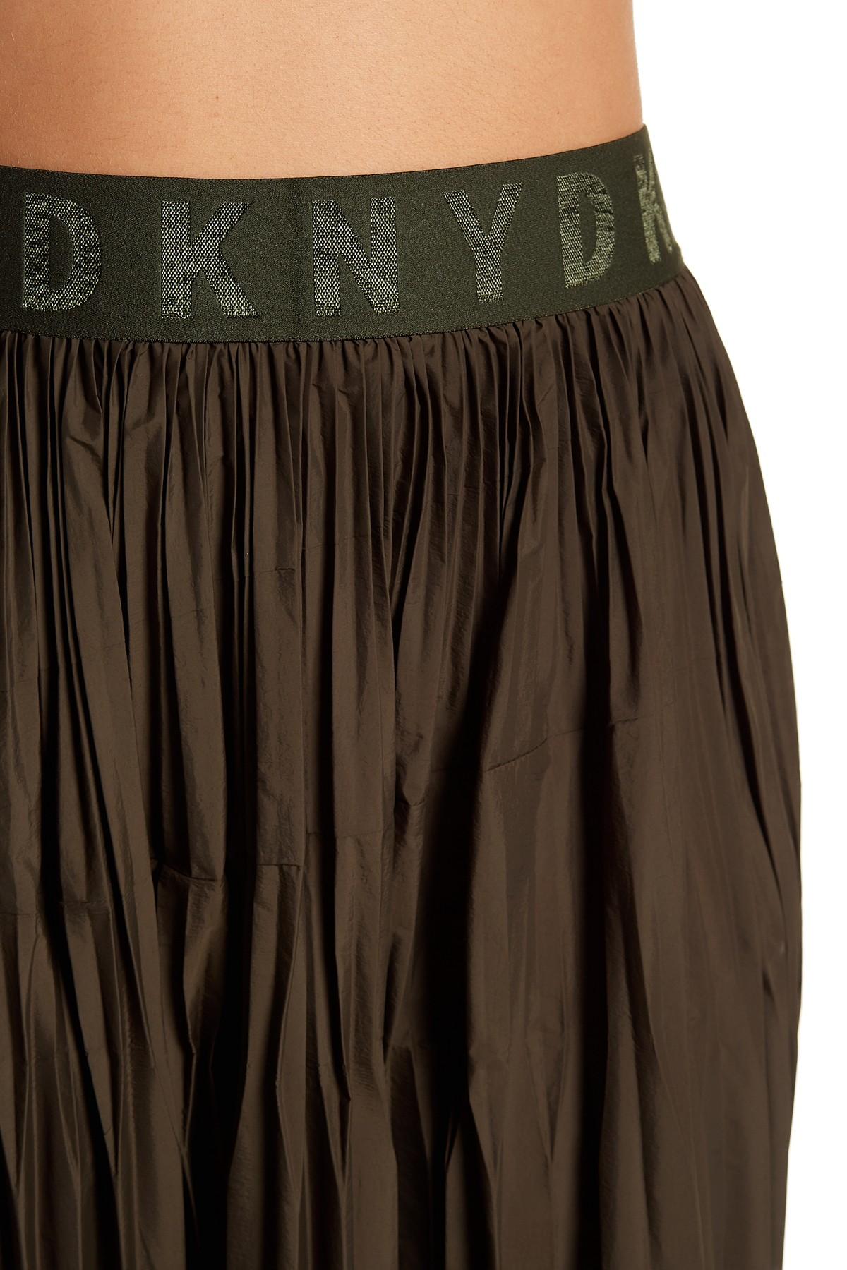 Dkny Pleated Skirt Lyst