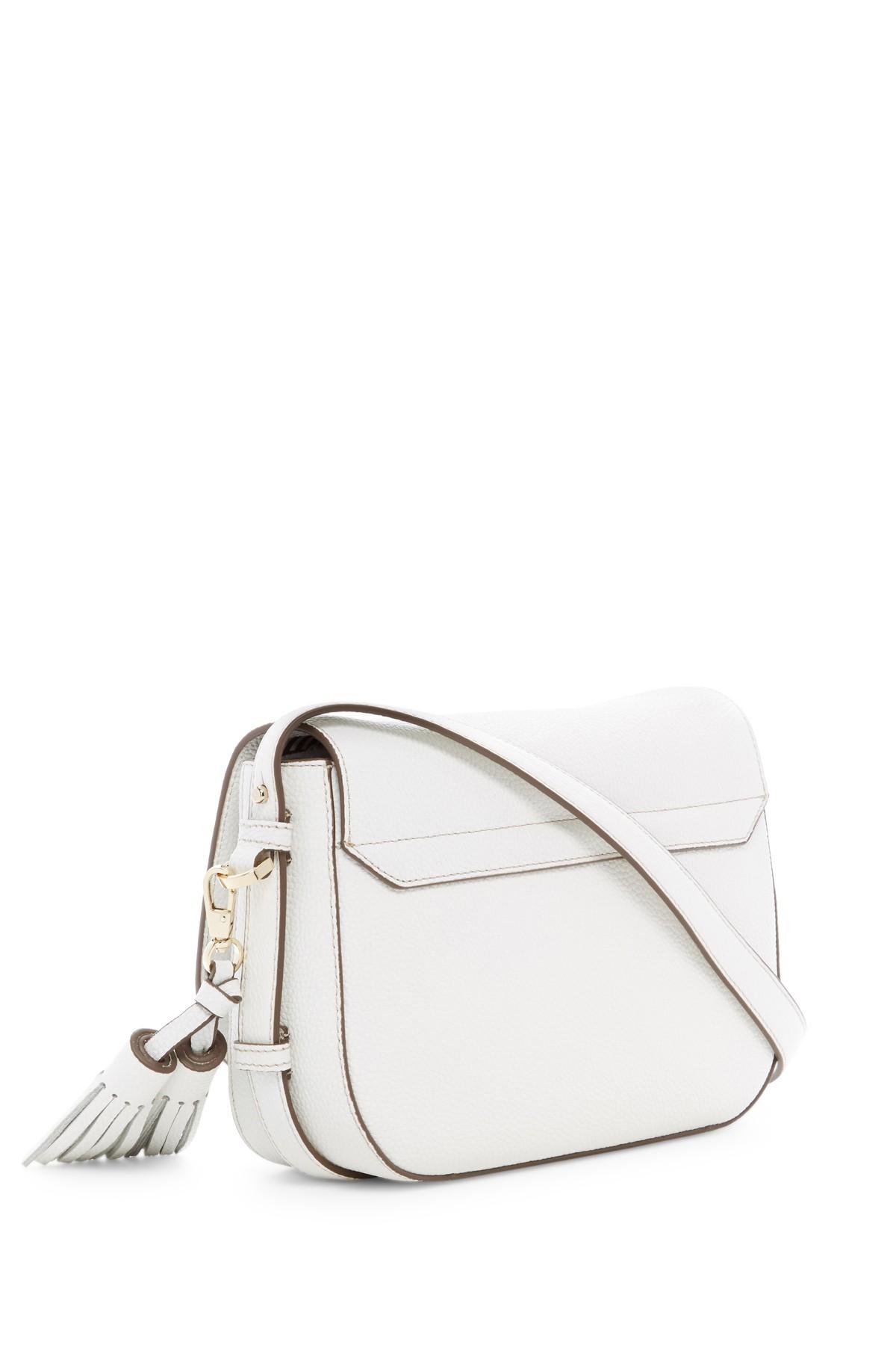 Lyst Kate spade Orchard Street Penelope Tassel Leather Crossbody Bag in White