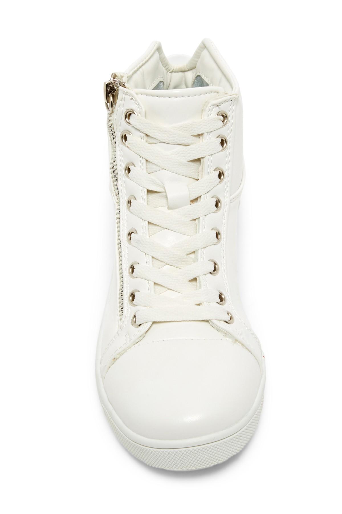 white sneakers grade school