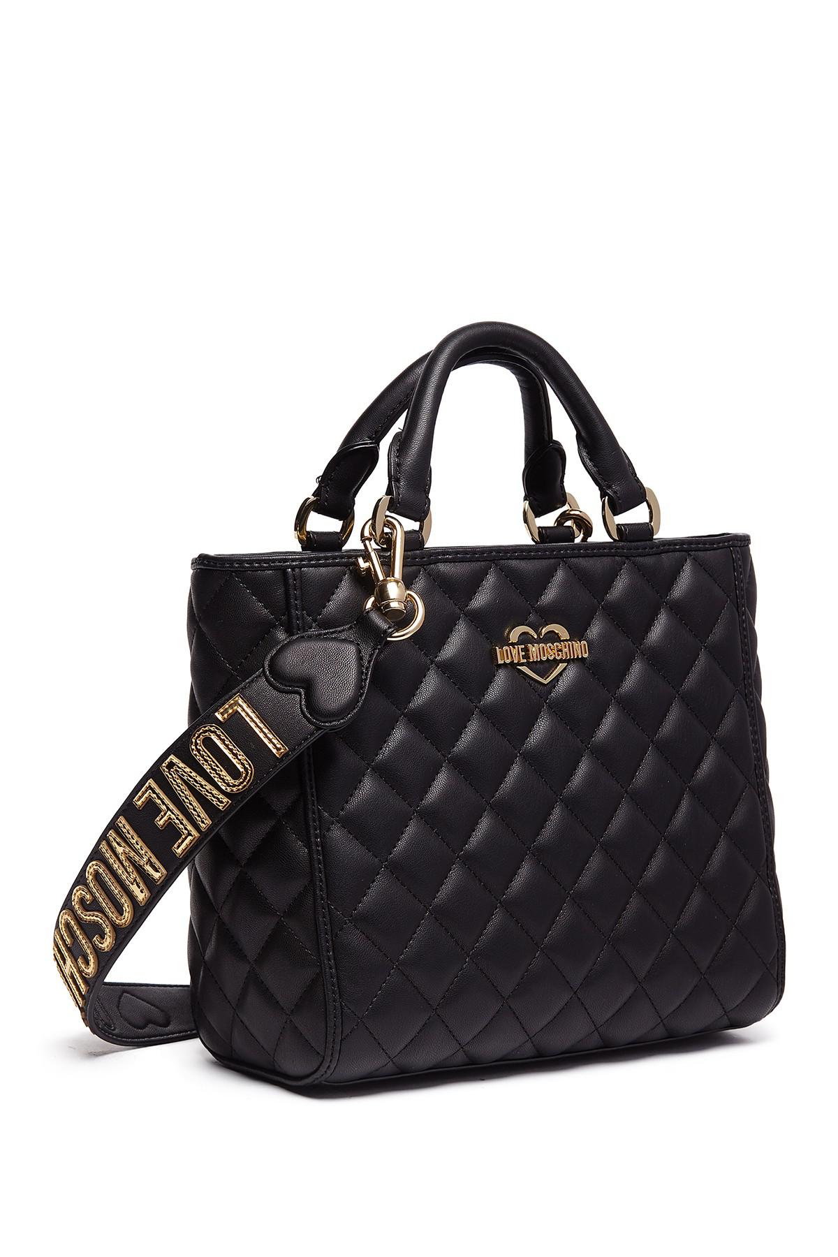 Love Moschino Women's Quilted Top Handle Bag | IUCN Water