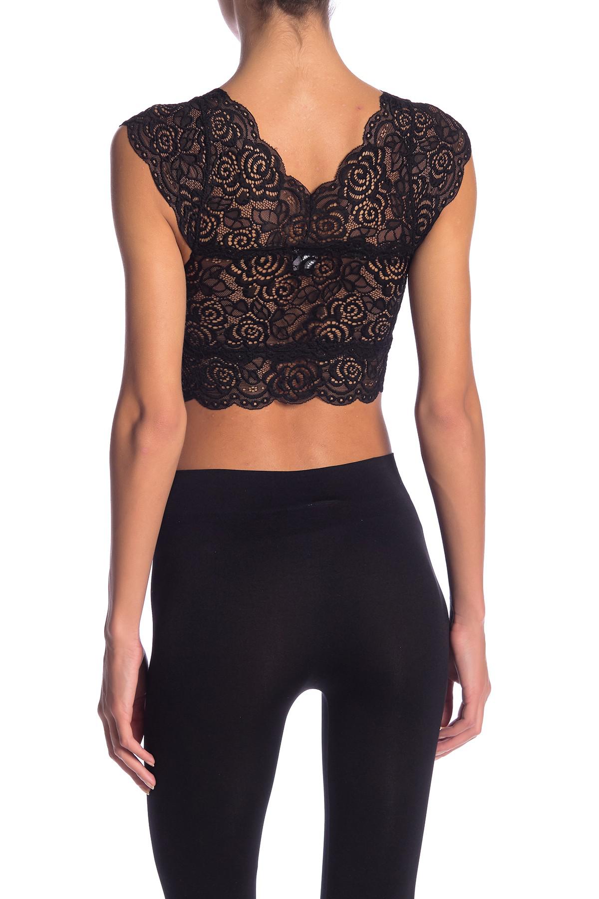 Electric Yoga Lace Bra in Black Lyst