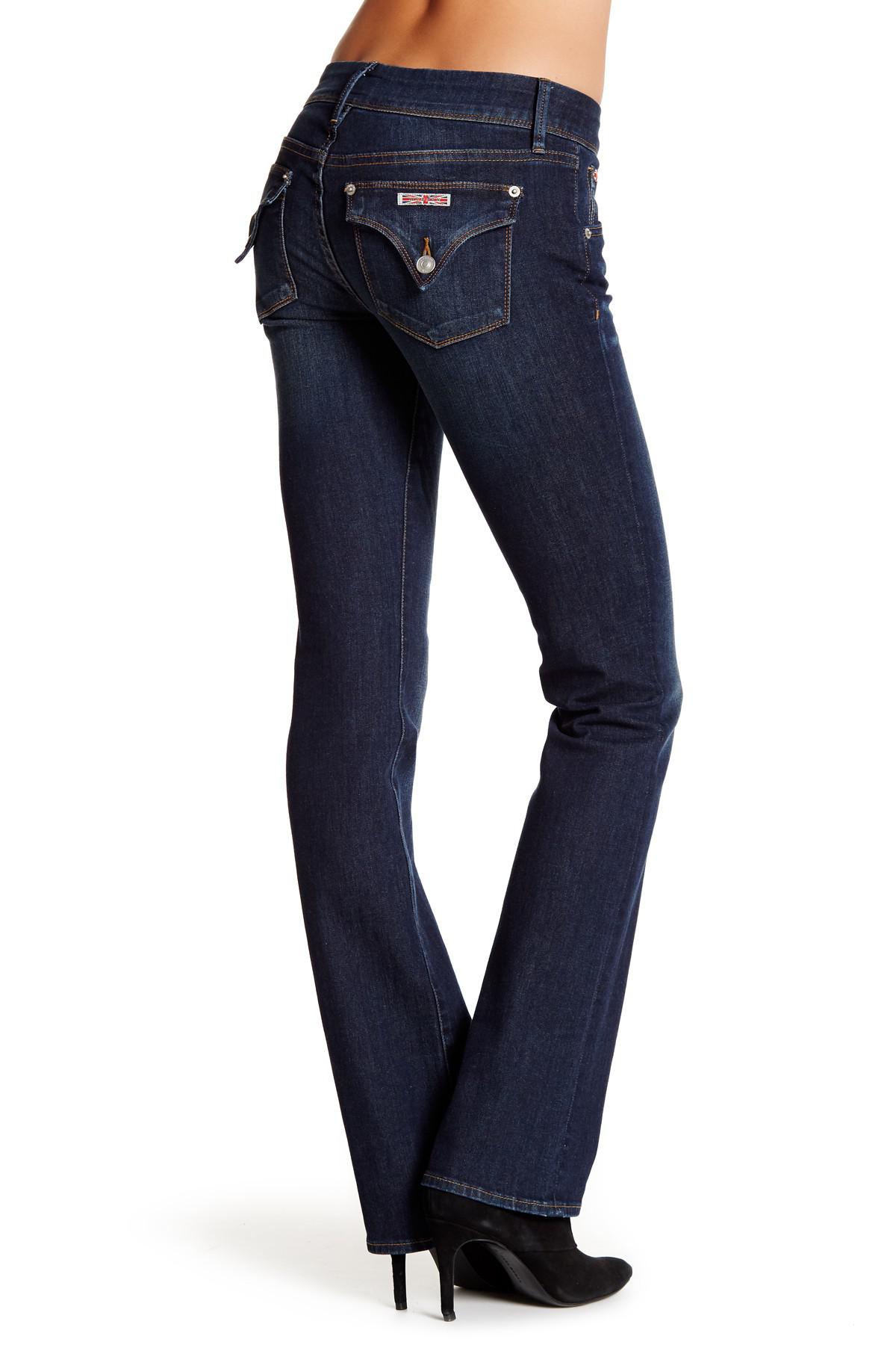 dark blue jeans bootcut