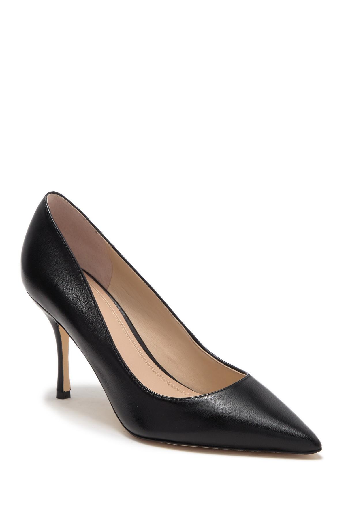 Marc Fisher Carter Classic Leather Pumps in Black - Save 11% - Lyst