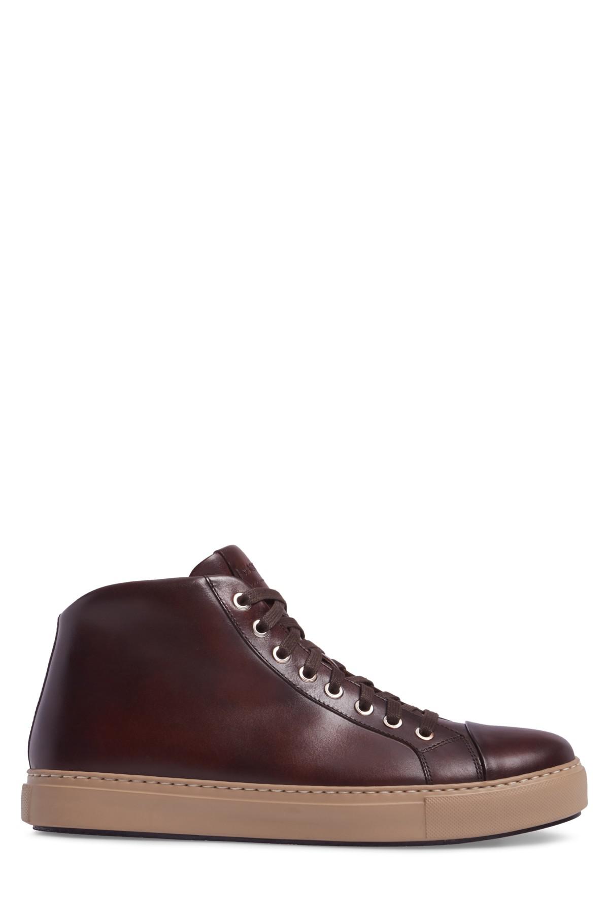 Lyst - Magnanni Shoes Kavon Tabaco High Top Sneaker in Brown for Men