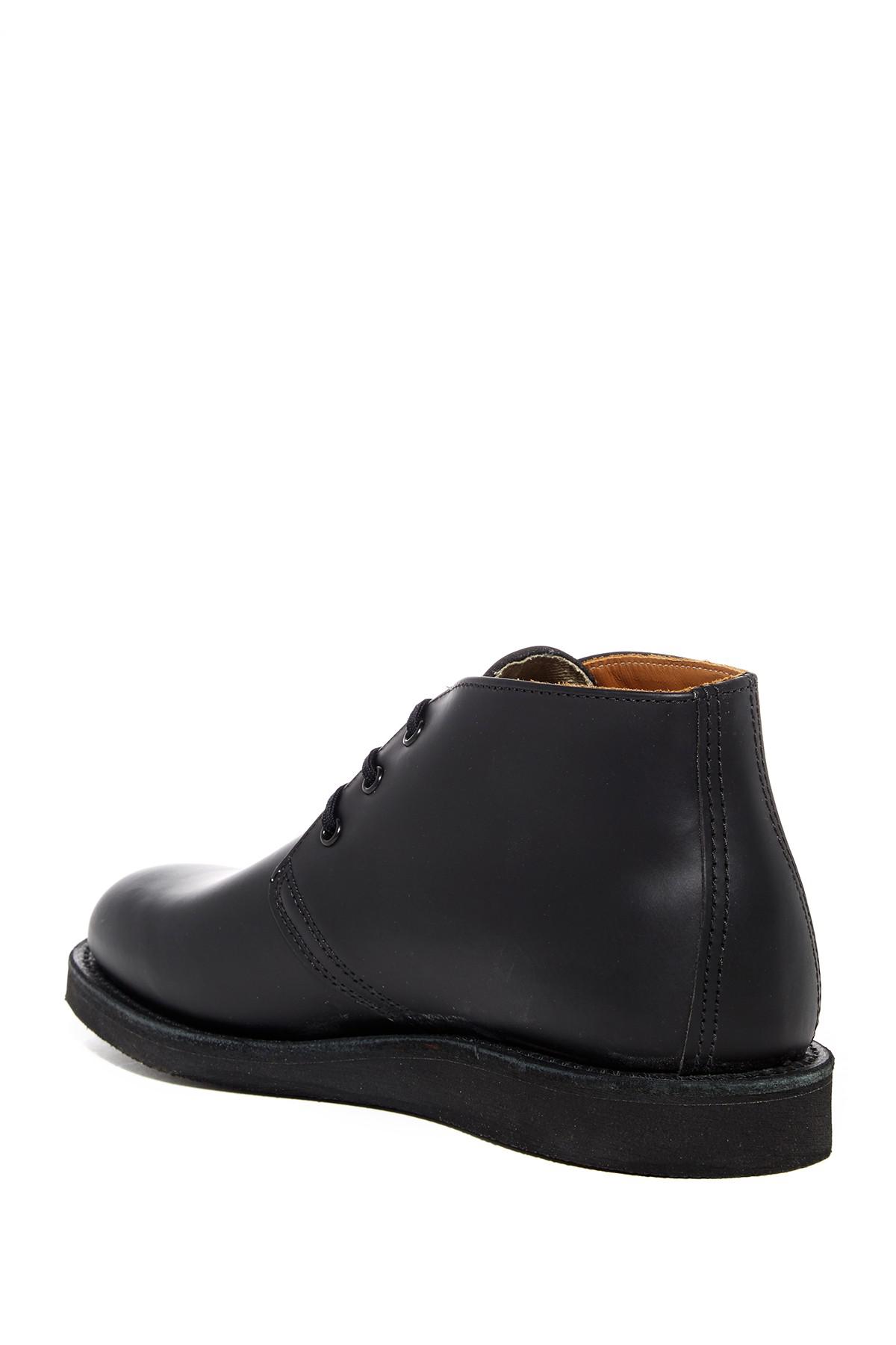postman chukka red wing