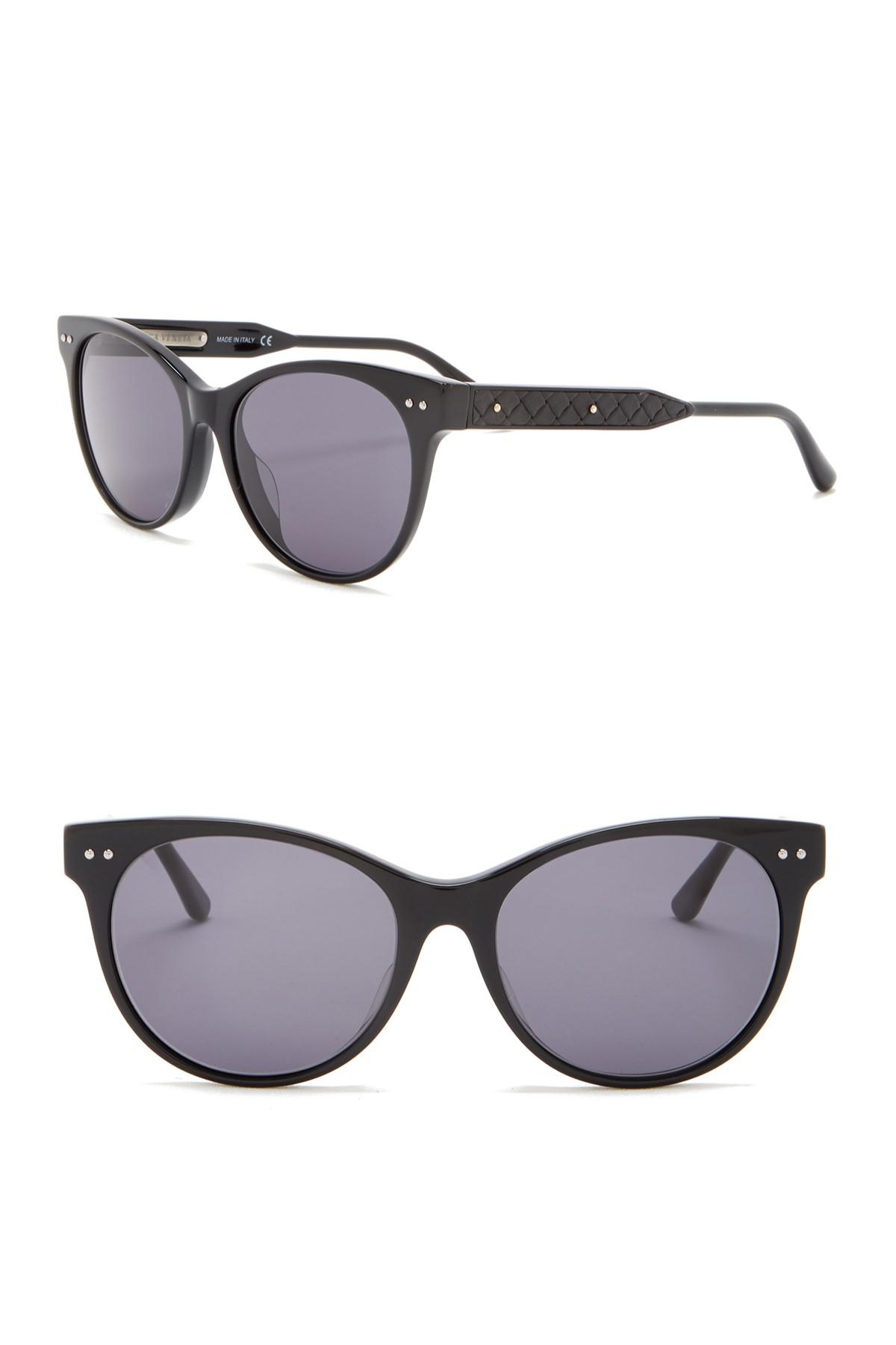 cat eye sunglasses bottega veneta