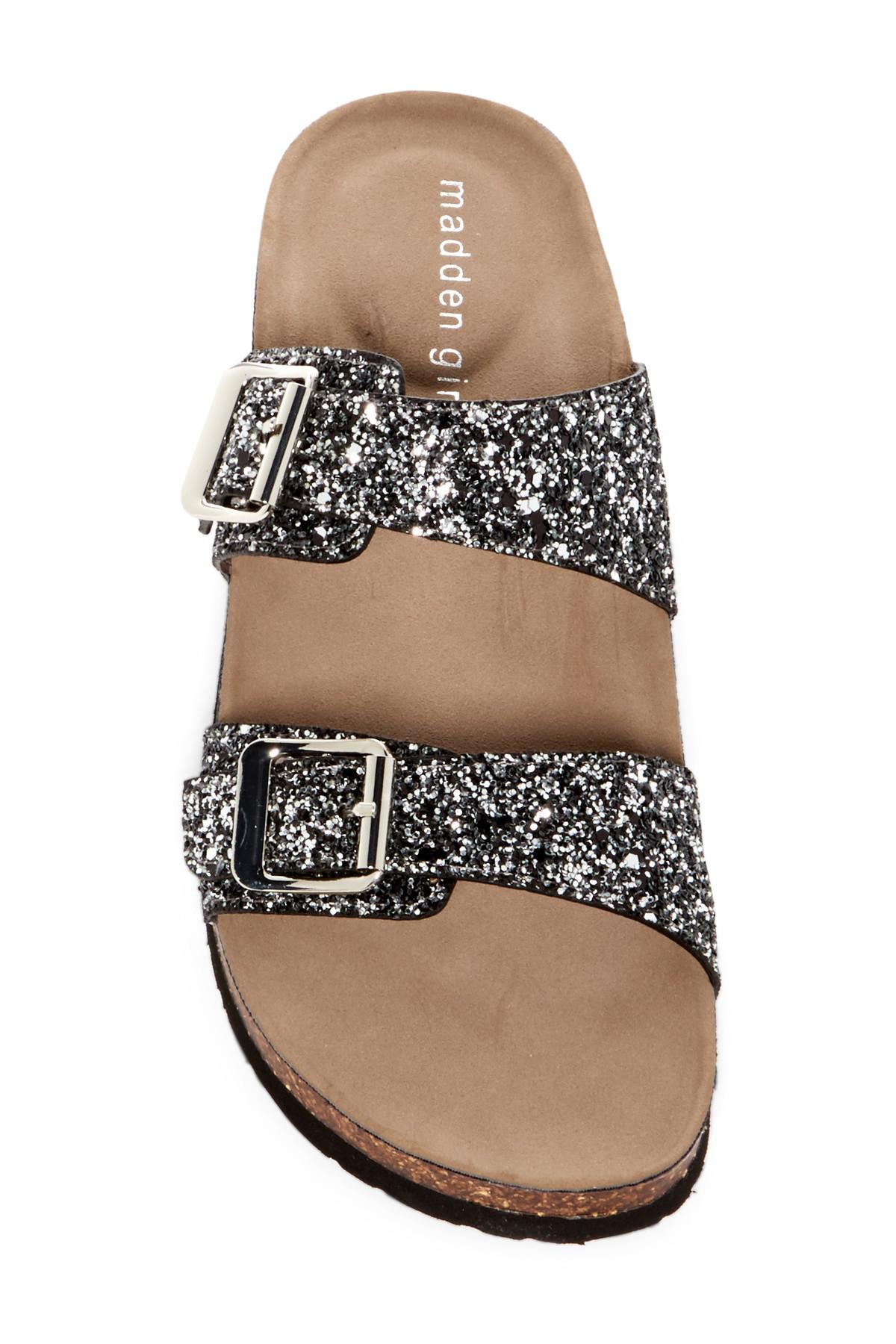 Lyst - Madden Girl Brando Glitter Slide Sandal