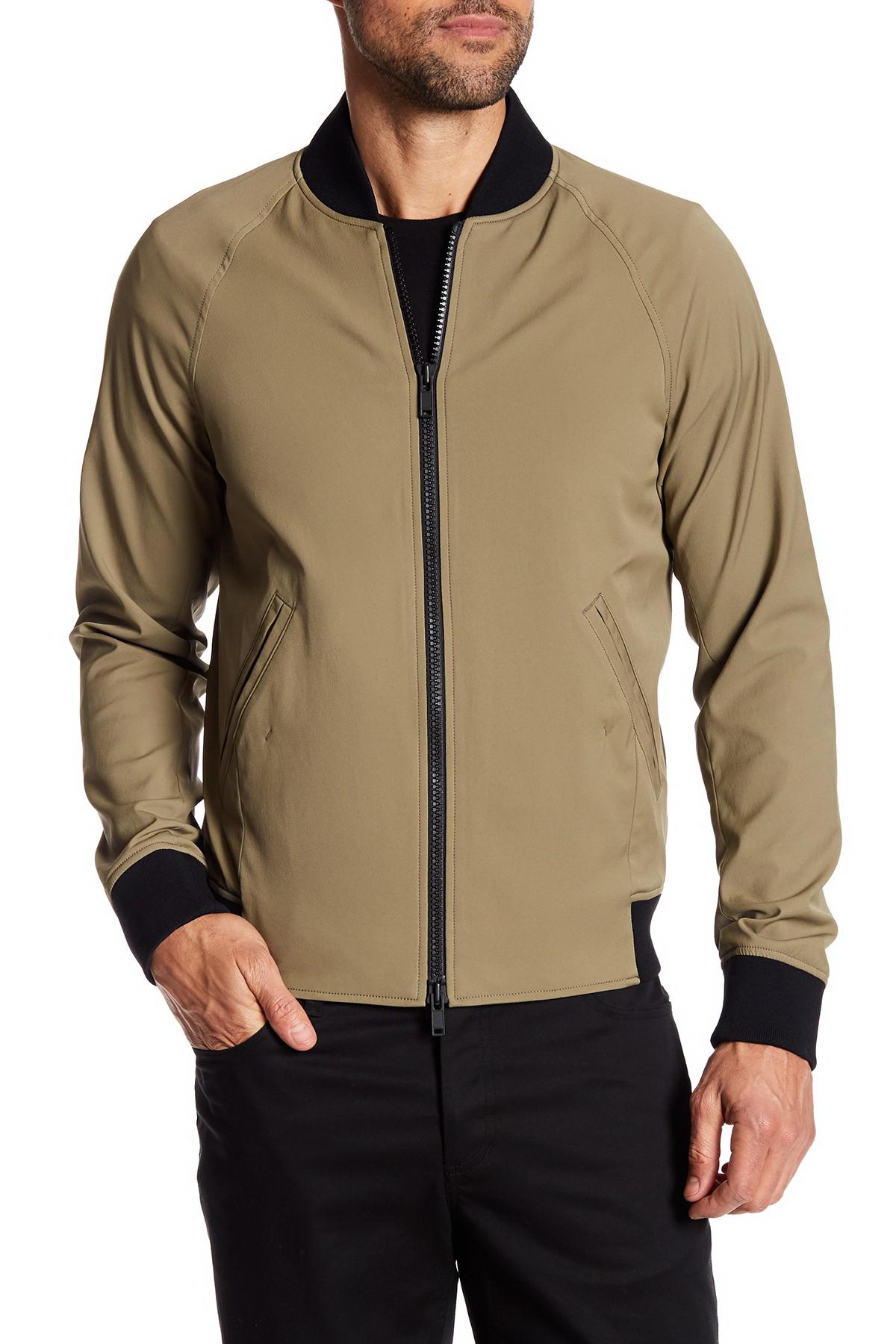 Lyst - Theory Bomber Jacket for Men