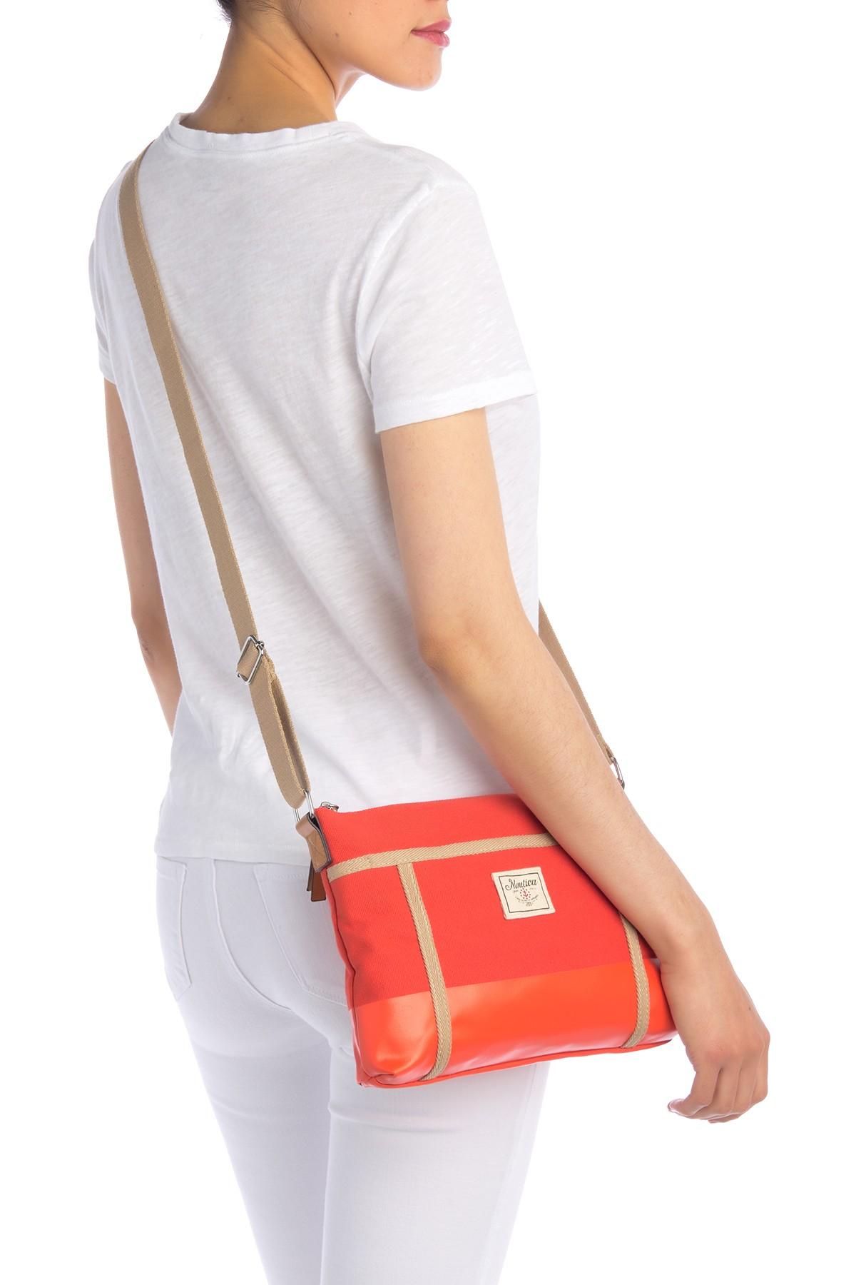 nautica nylon crossbody bag