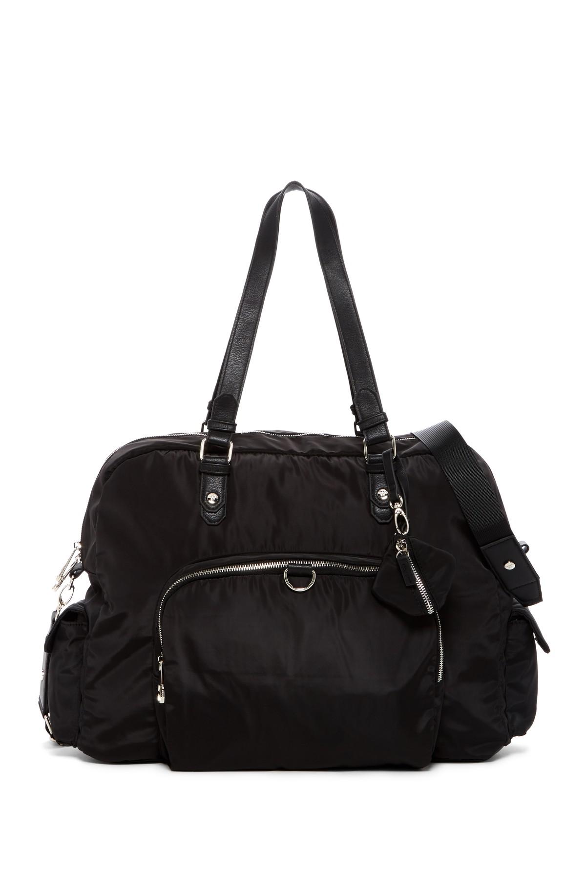 Lyst - Madden Girl Glory Nylon Large Weekend Bag in Black