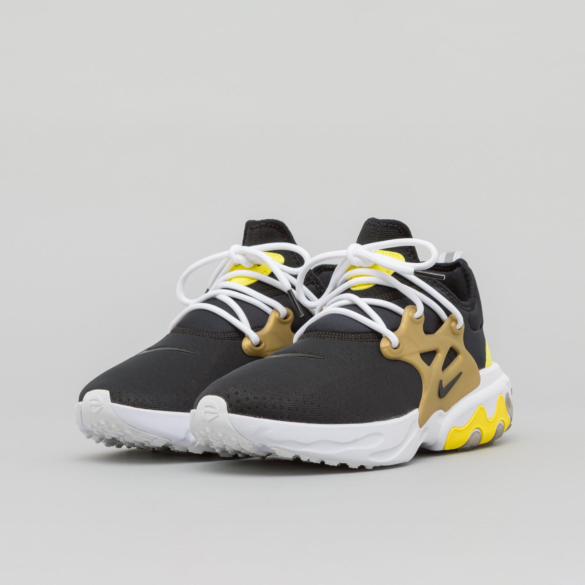 nike react presto red and yellow