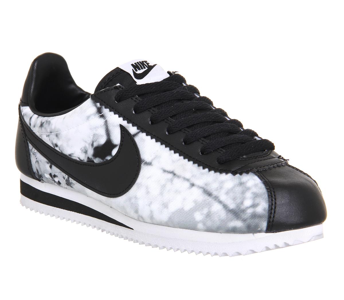 nike cortez black classic