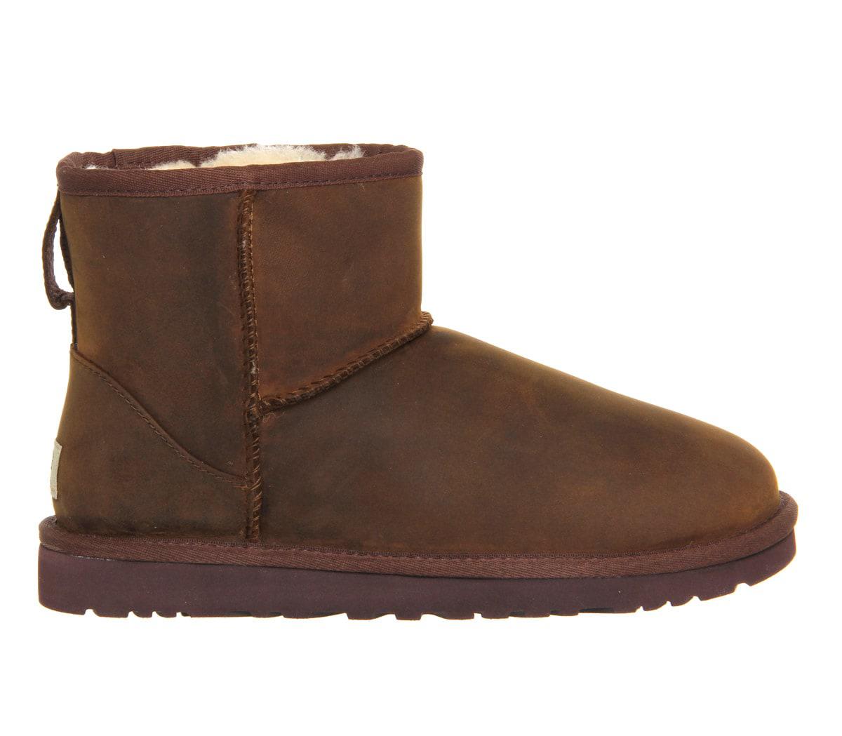 ultra mini ugg boots brown