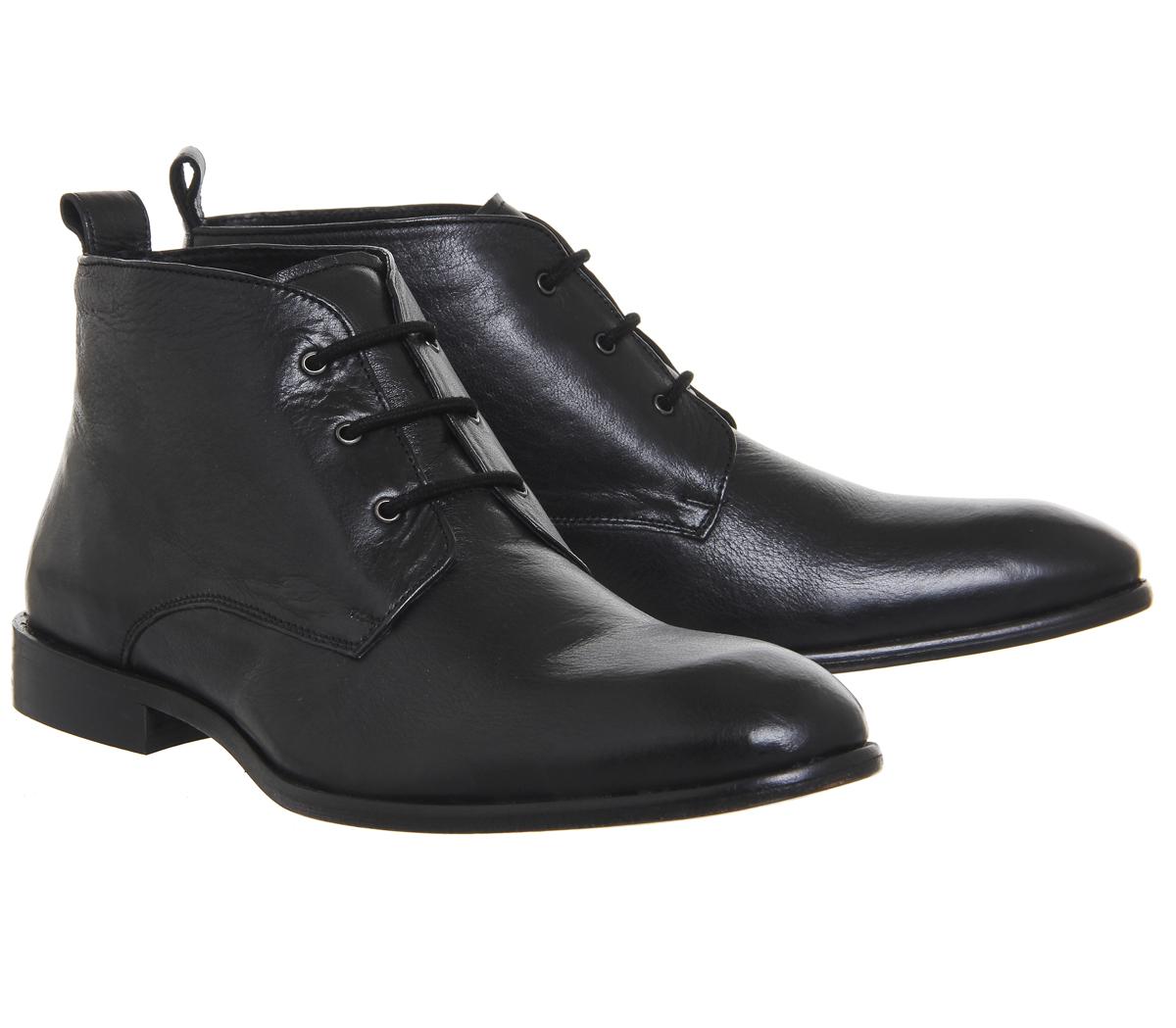 Lyst Office Entrance Chukka Boots In Black For Men Gallery
