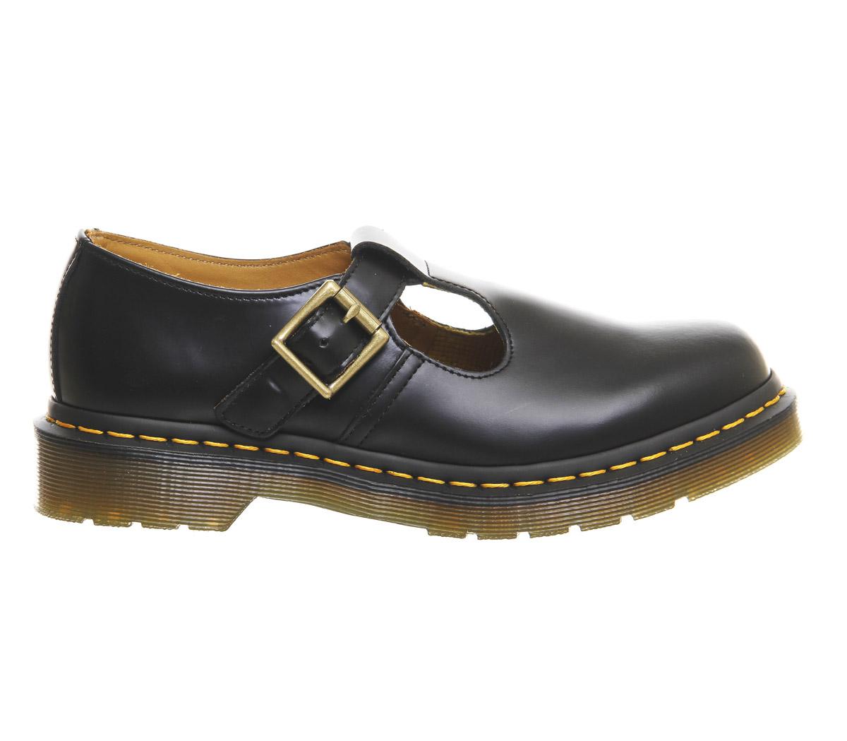 Lyst - Dr. Martens Polley T-bar Shoes in Black